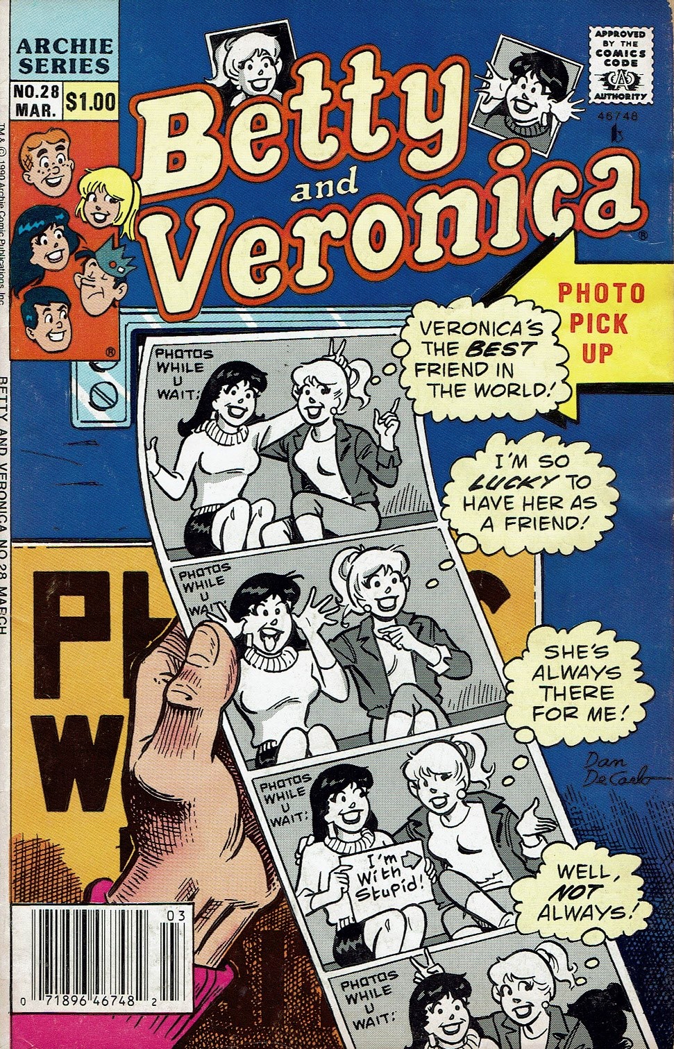 Read online Betty and Veronica (1987) comic -  Issue #28 - 1
