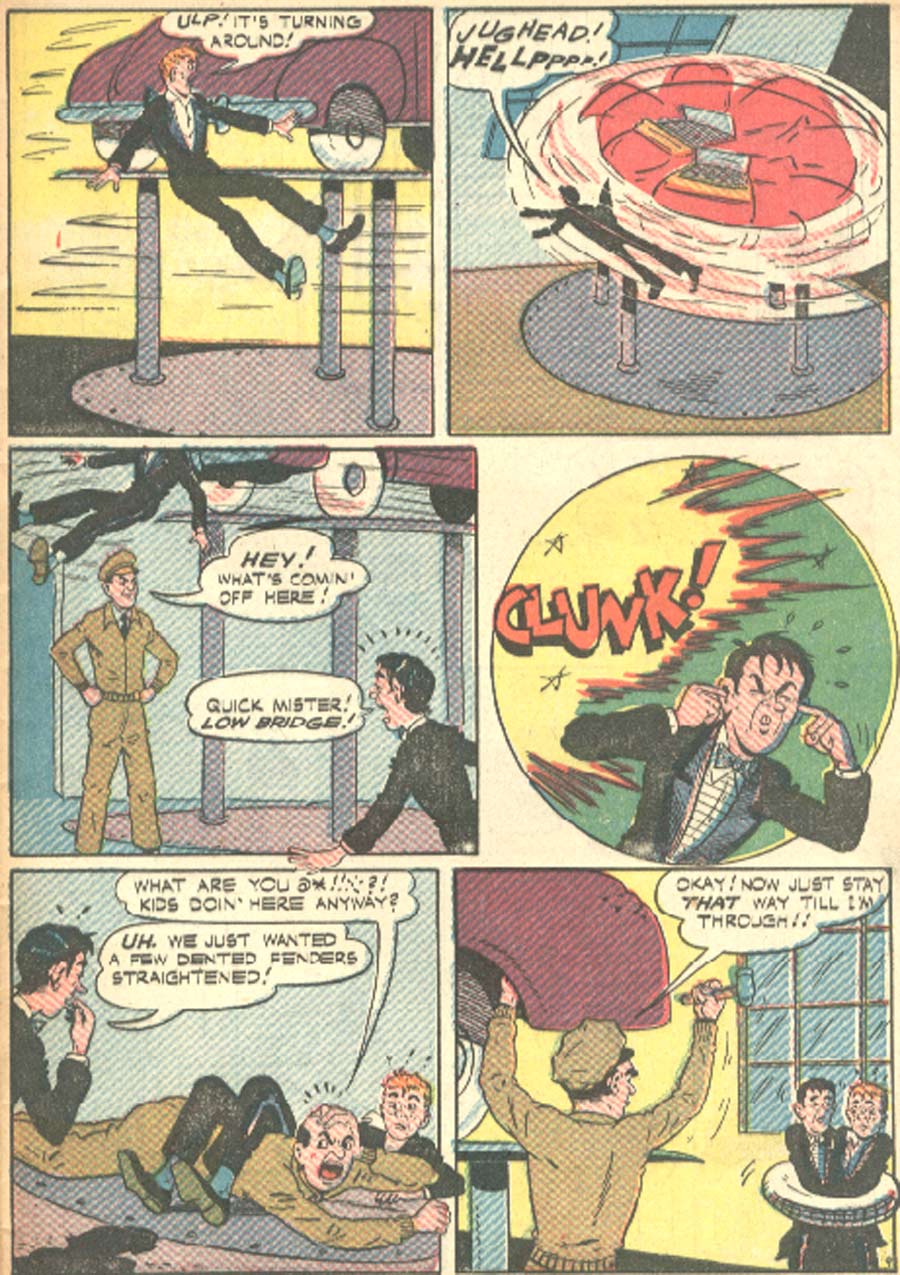 Read online Pep Comics comic -  Issue #58 - 11