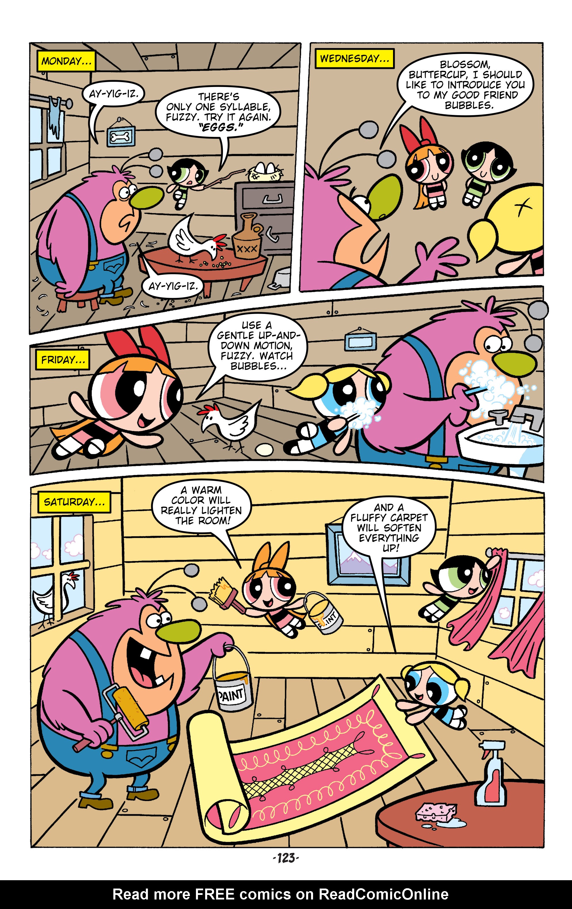 Read online Powerpuff Girls Classics comic -  Issue # TPb 4 - 124
