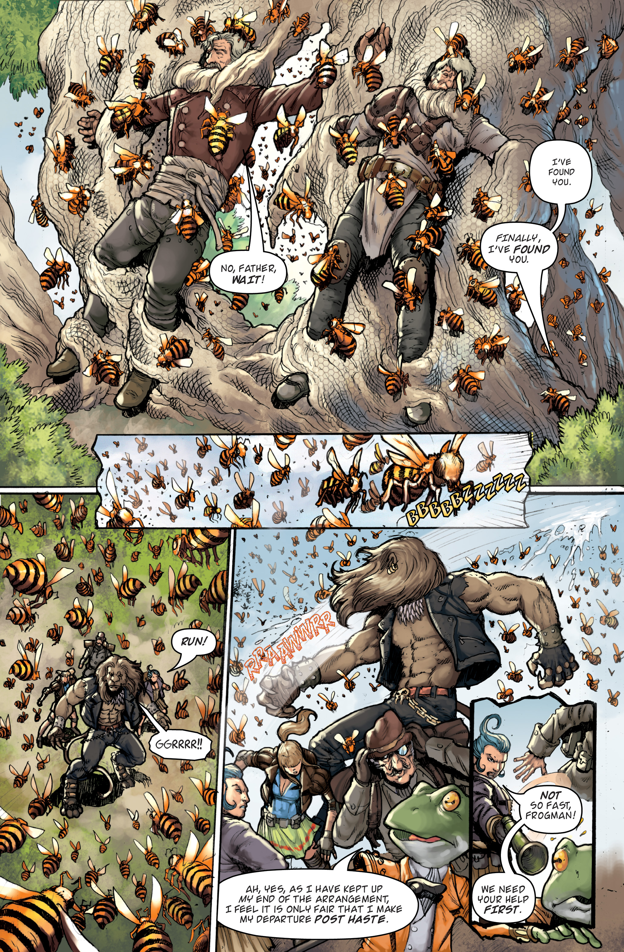 Read online The Steam Engines of Oz: The Geared Leviathan comic -  Issue #2 - 23