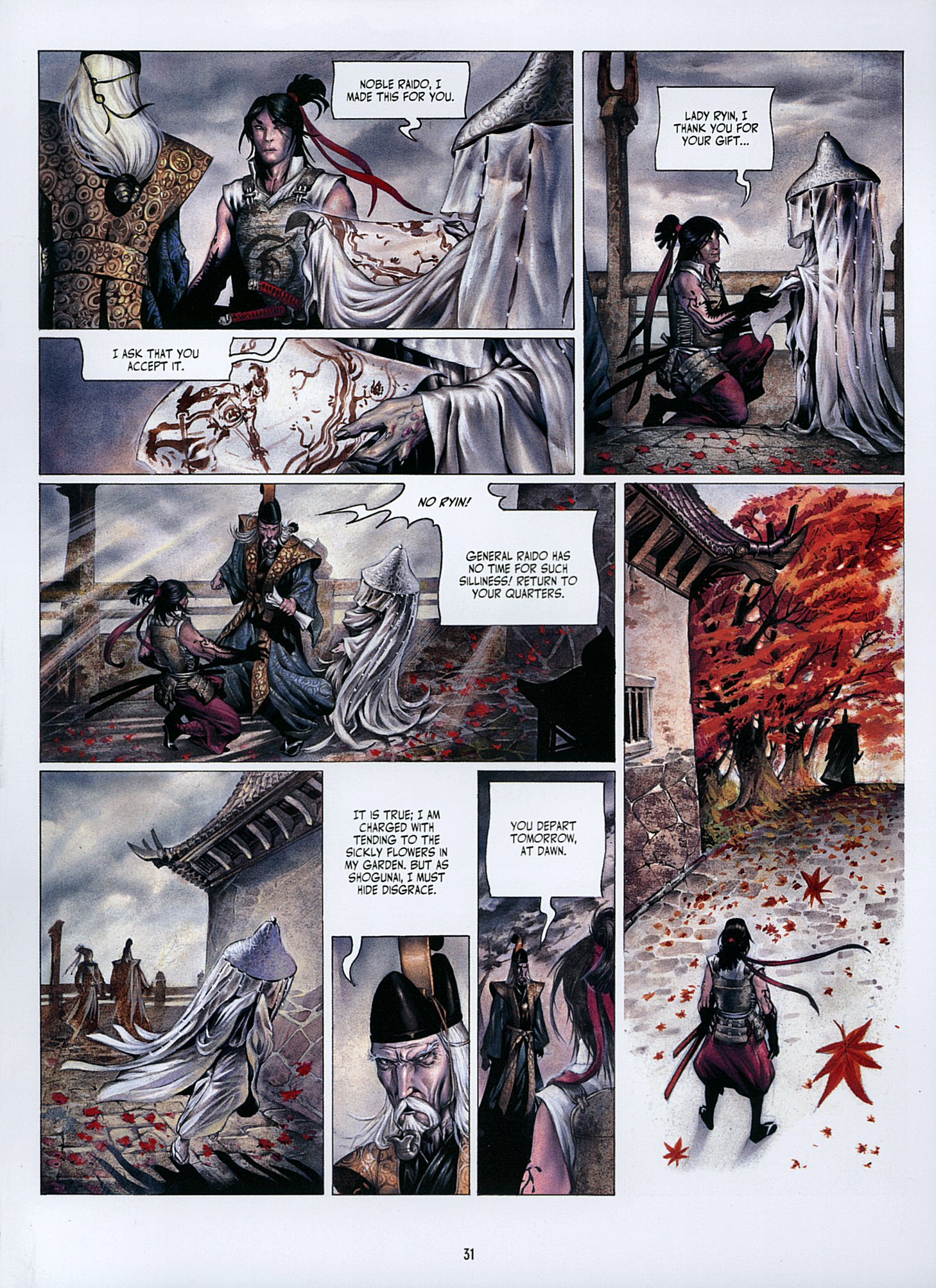 Read online Legend of the Scarlet Blades comic -  Issue # TPB - 32