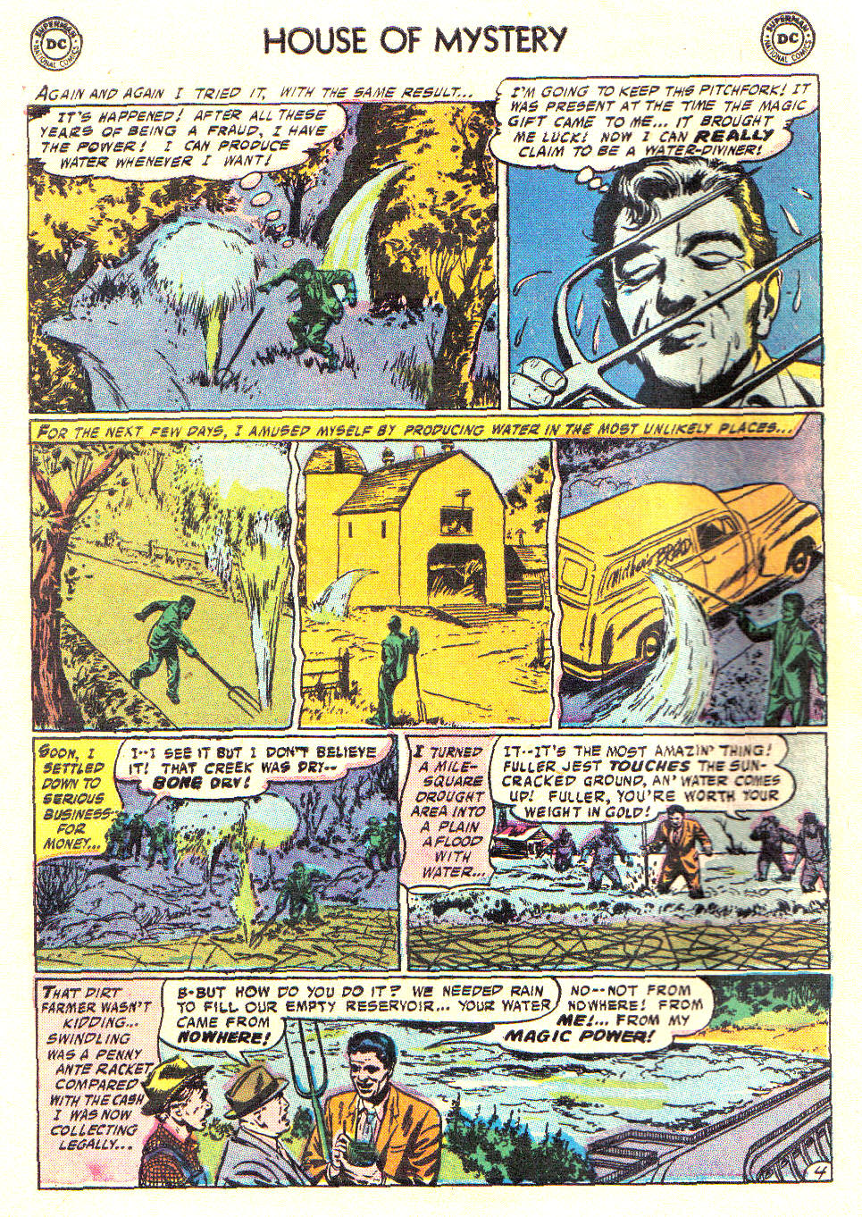 Read online House of Mystery (1951) comic -  Issue #67 - 6