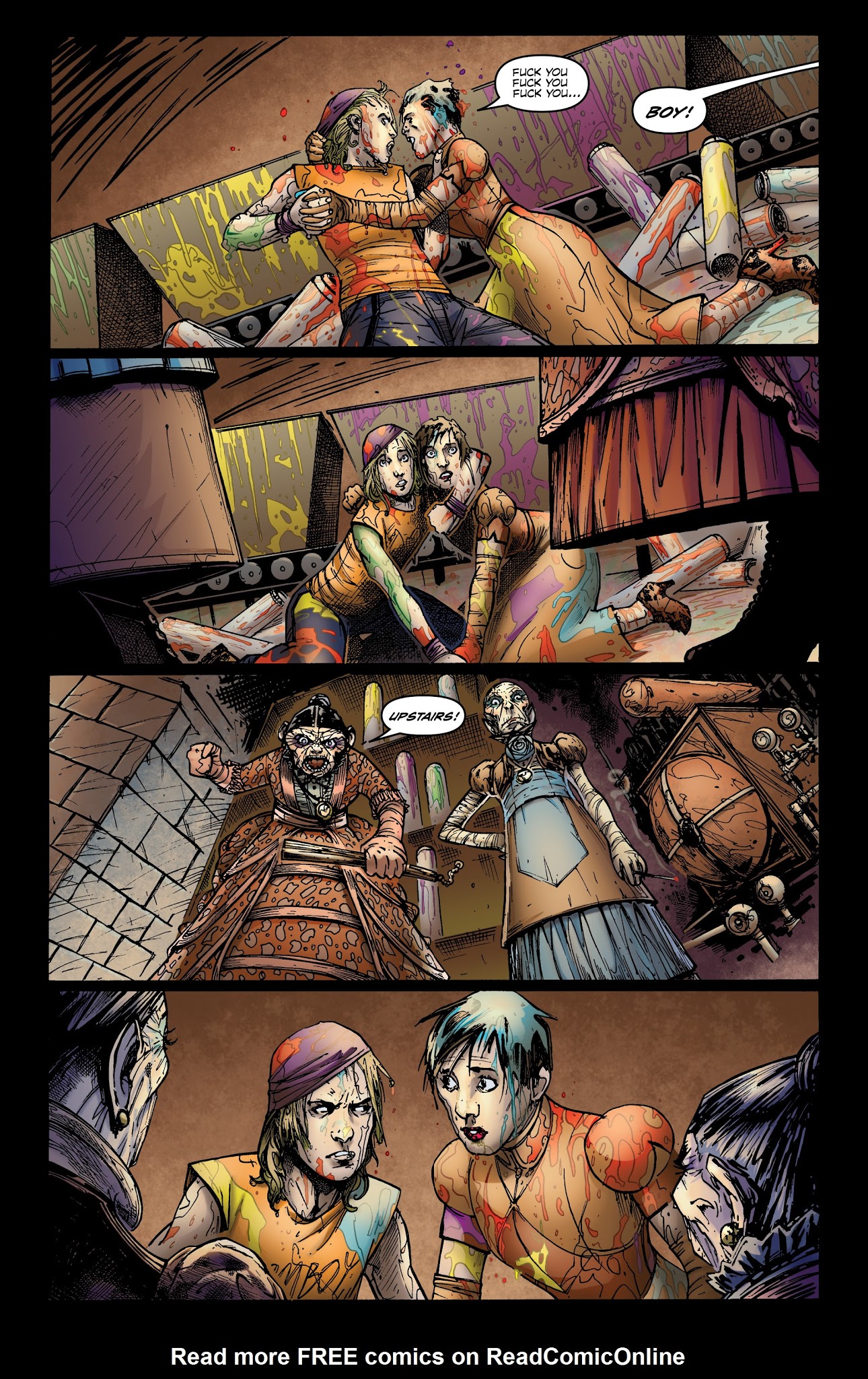 Read online Fashion Beast comic -  Issue #5 - 12