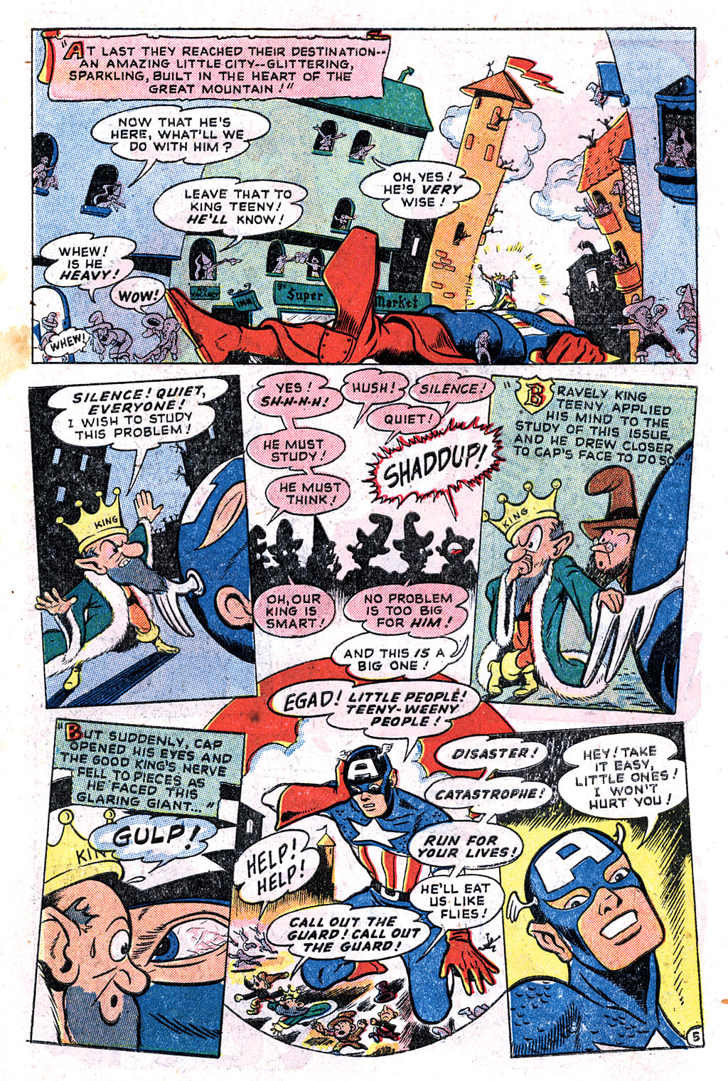 Read online Captain America Comics comic -  Issue #69 - 7