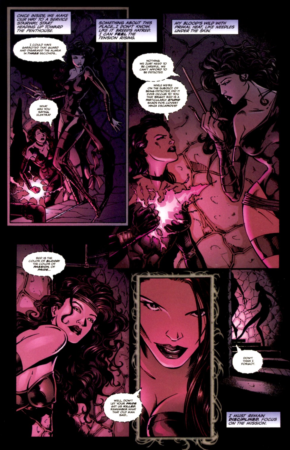 Read online Elektra/Cyblade comic -  Issue # Full - 16