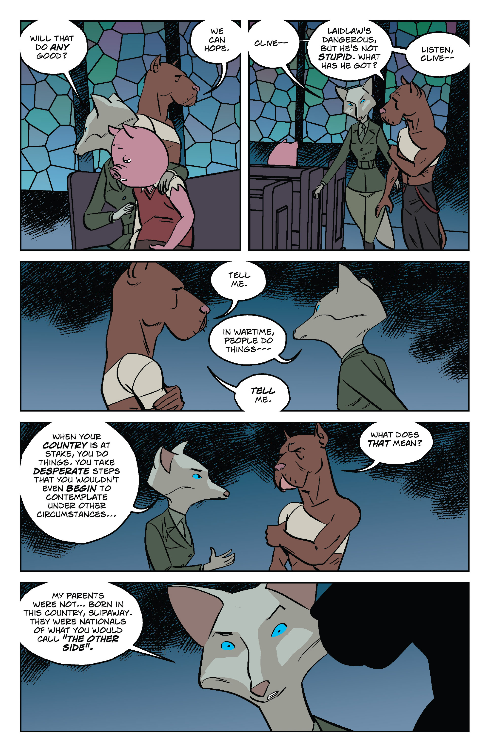 Read online Wild's End: Journey's End comic -  Issue # TPB (Part 1) - 68