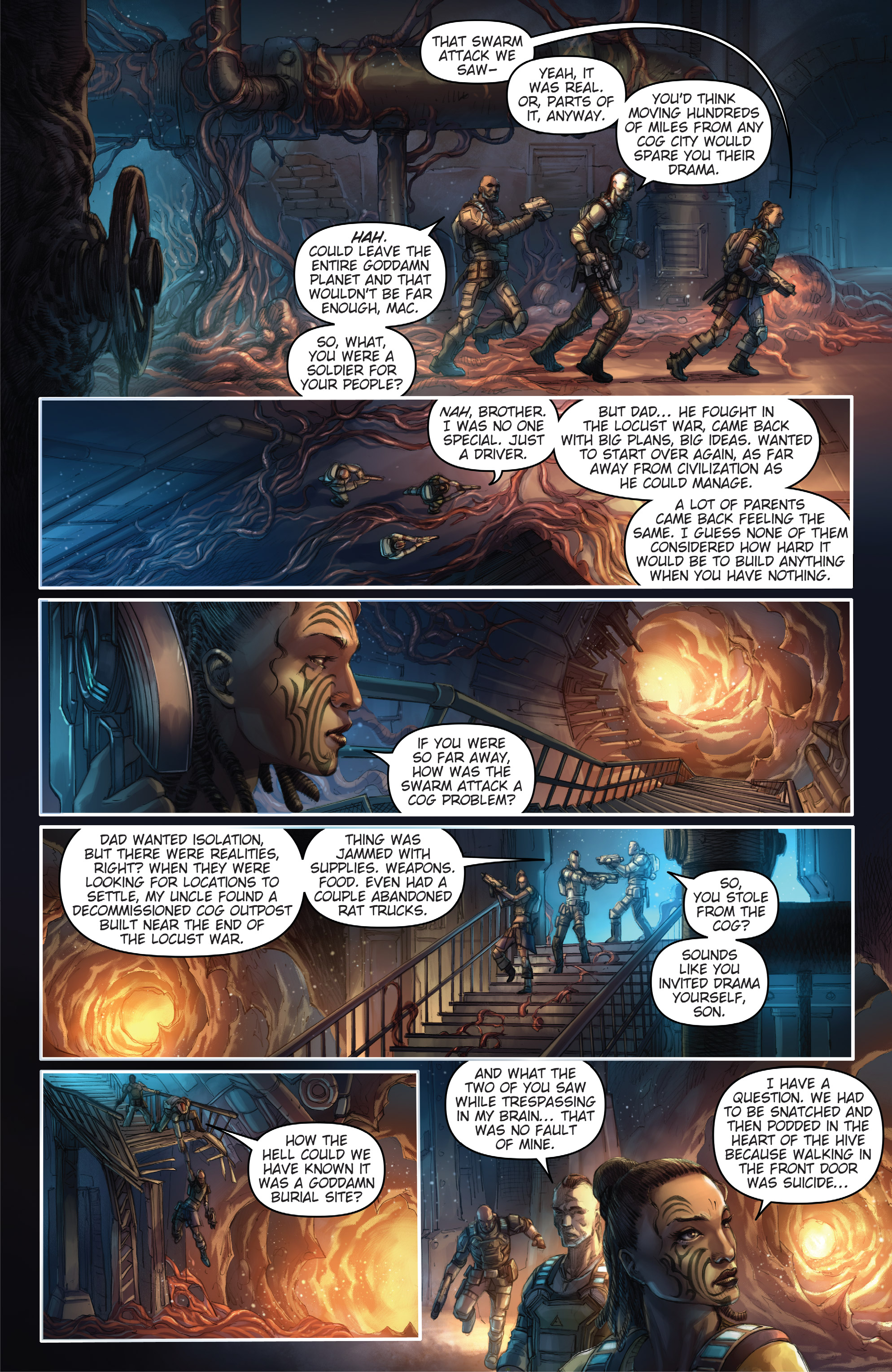 Read online Gears of War: Hivebusters comic -  Issue #1 - 10