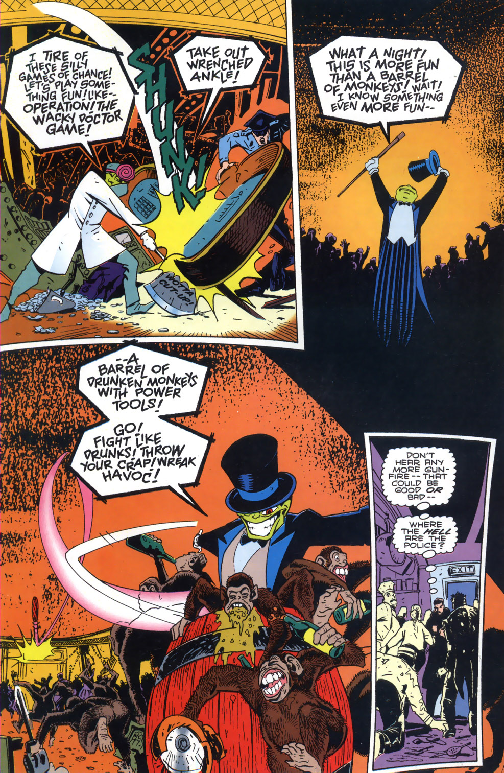 Read online The Mask: The Hunt for Green October comic -  Issue #2 - 17