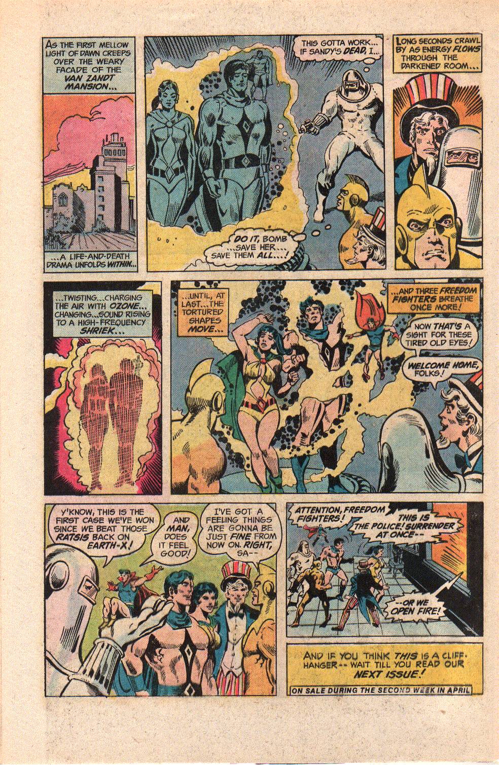 Read online Freedom Fighters (1976) comic -  Issue #2 - 32