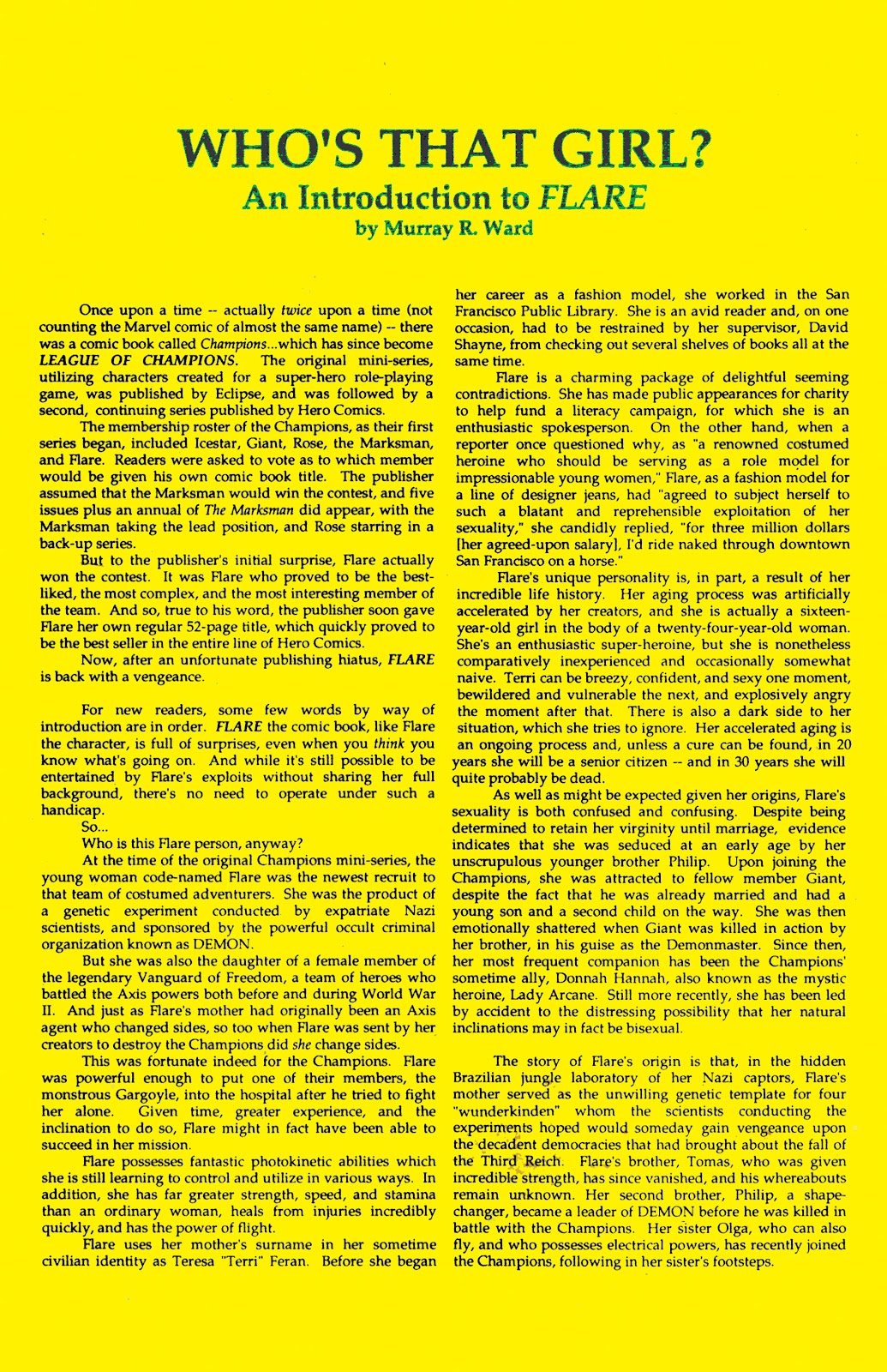 Flare (2004) issue 4 - Page 29