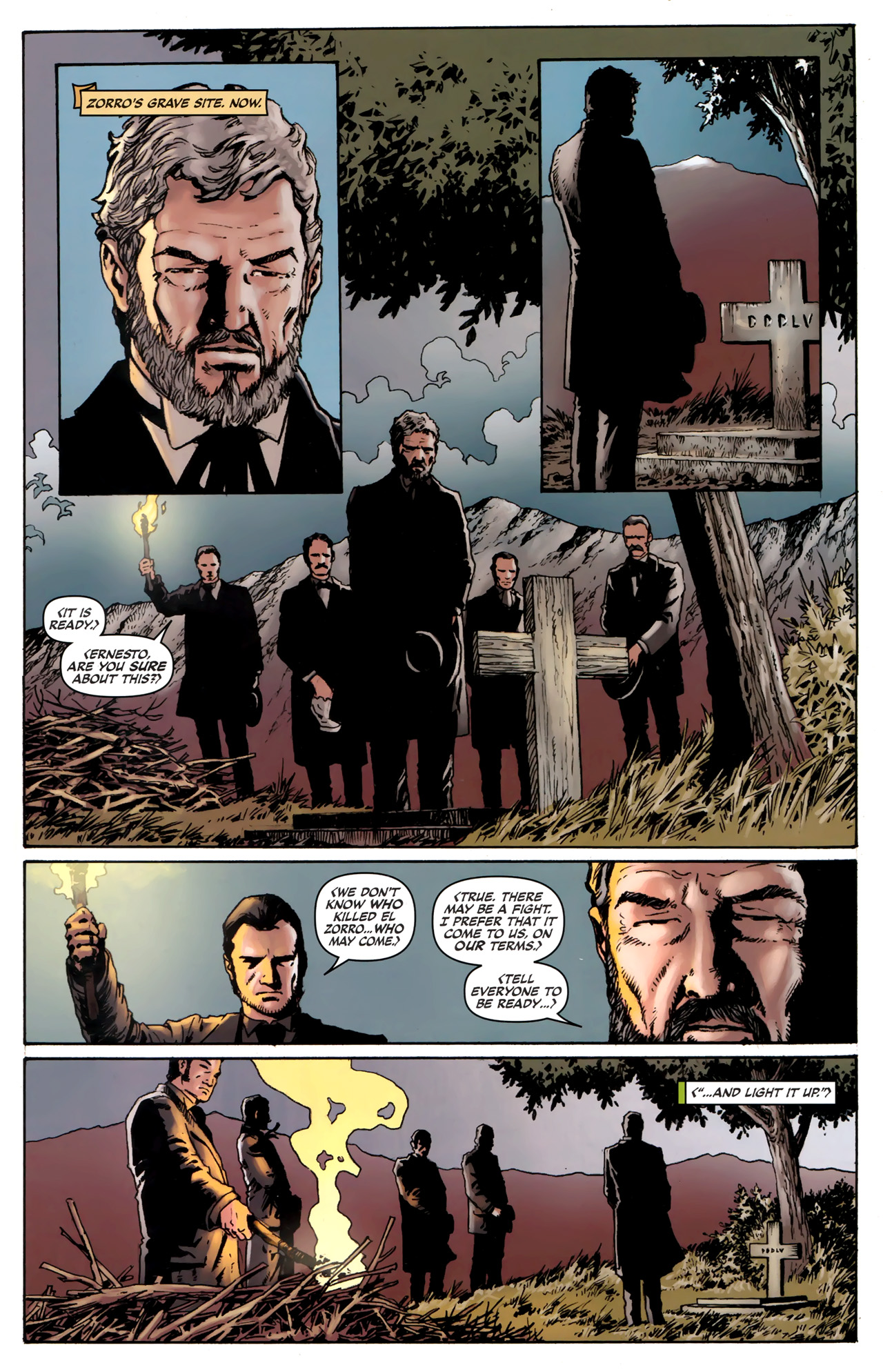 Read online The Lone Ranger & Zorro: The Death of Zorro comic -  Issue #4 - 22