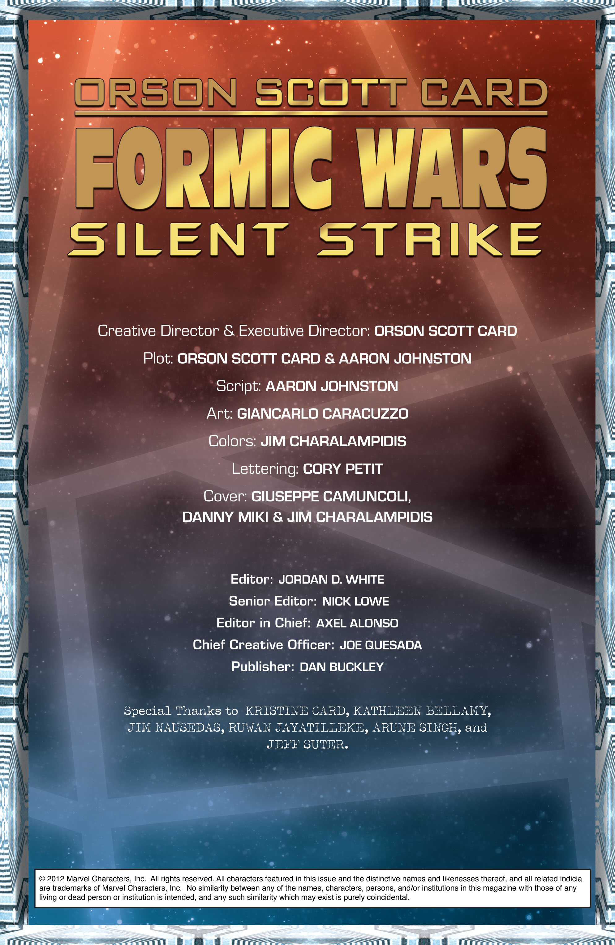 Read online Formic Wars: Silent Strike comic -  Issue #3 - 2