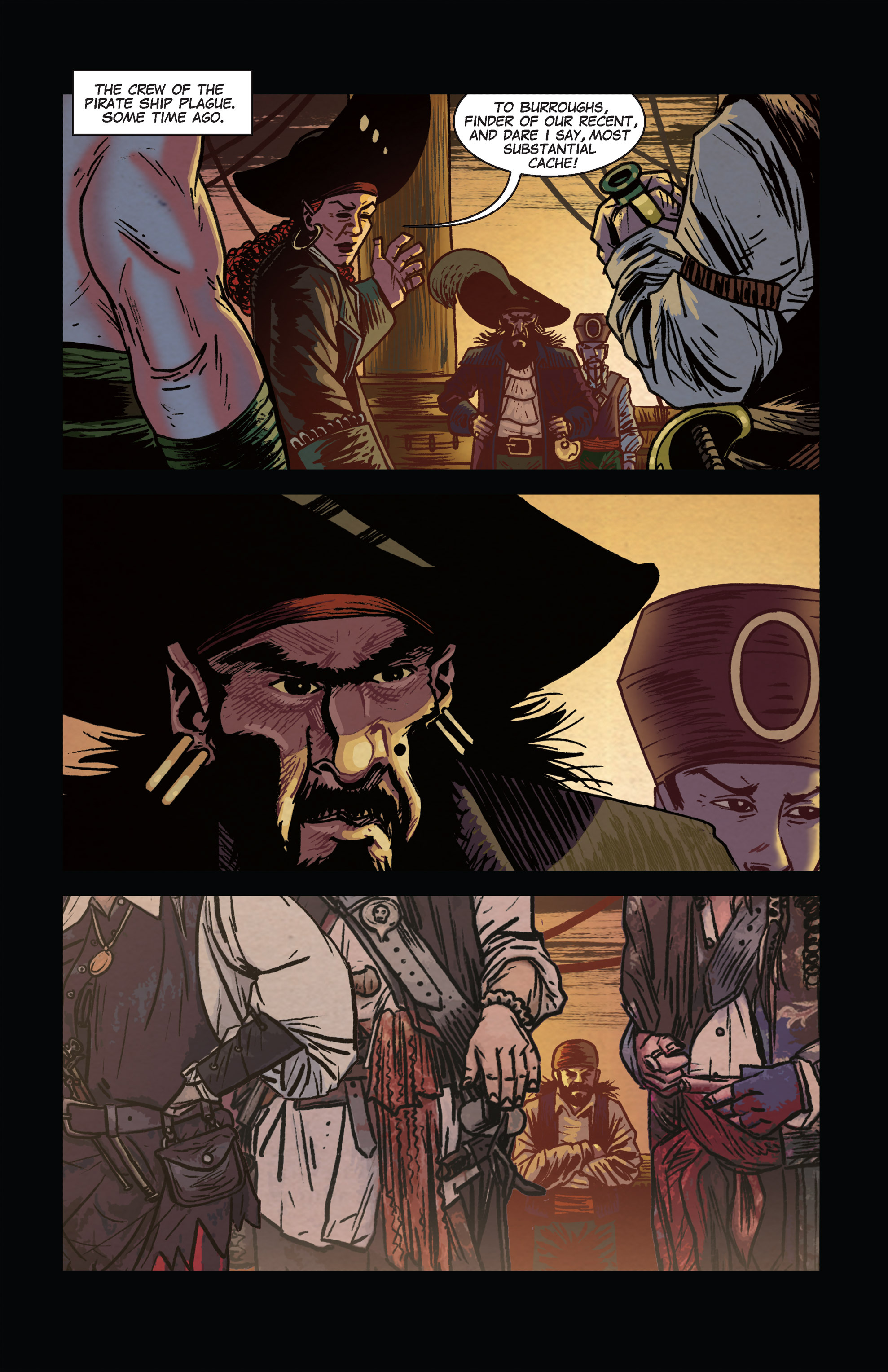 Read online Pirate Eye: Exiled From Exile comic -  Issue #3 - 3