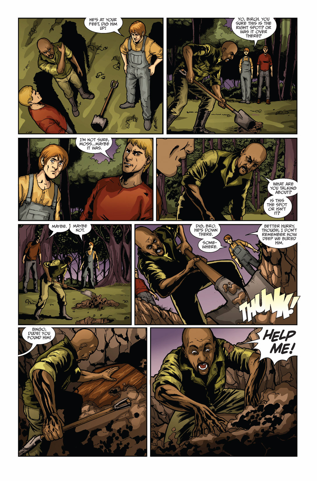Read online Hunter's Moon comic -  Issue #4 - 23