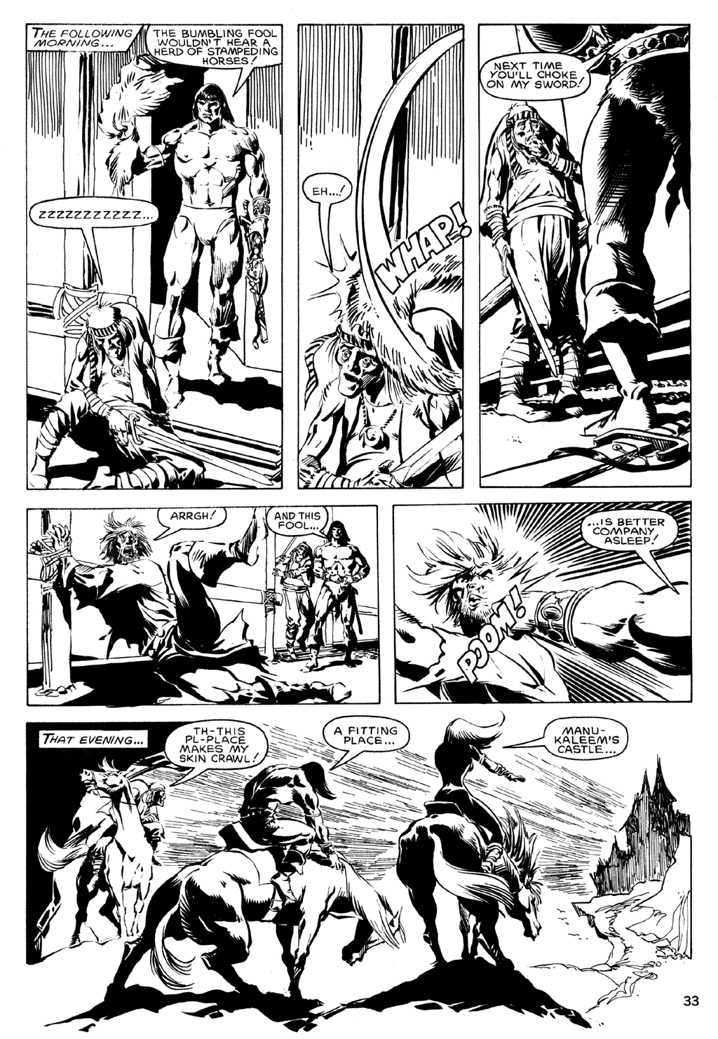 The Savage Sword Of Conan issue 120 - Page 34