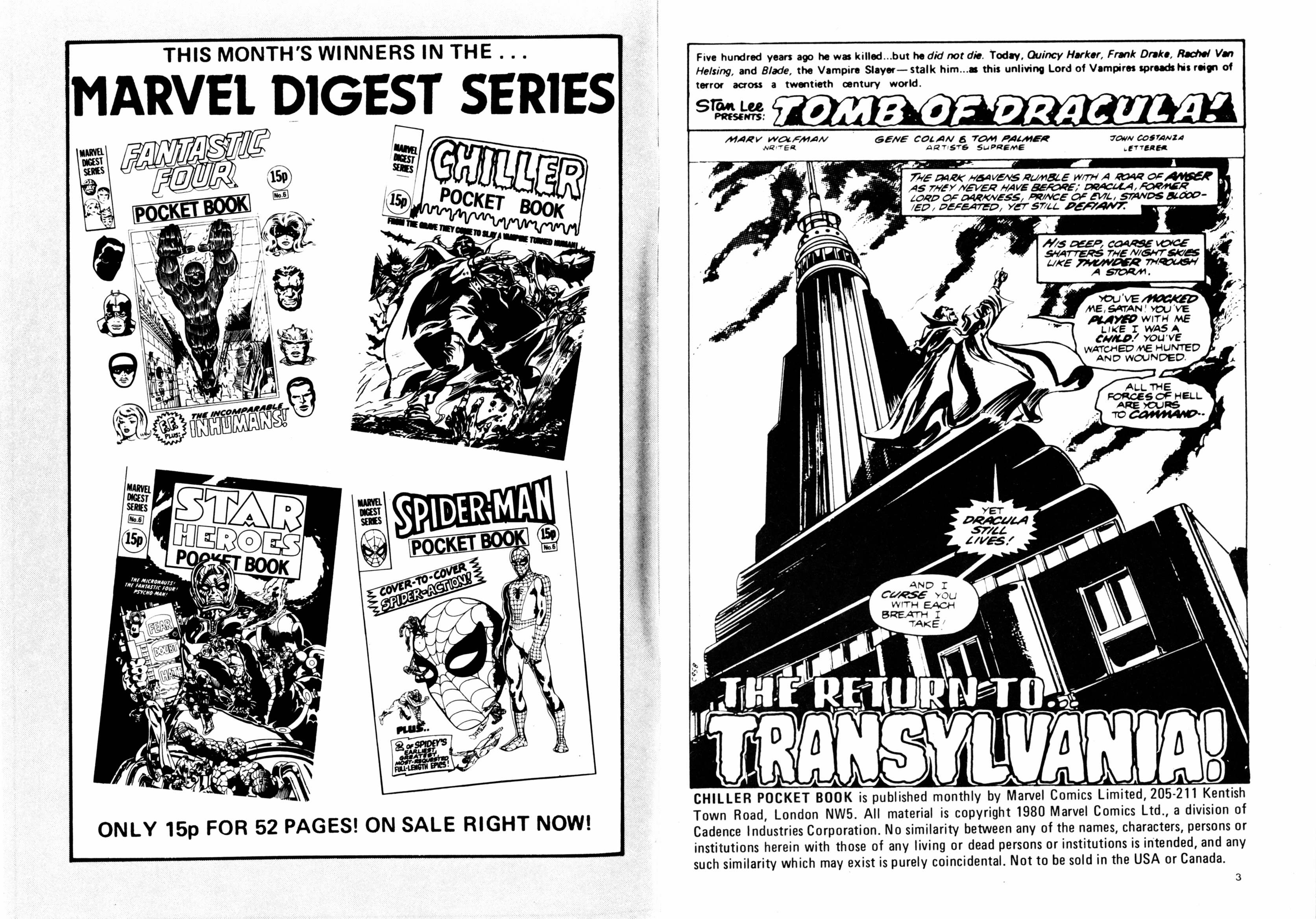 Read online Chiller Pocket Book comic -  Issue #6 - 3