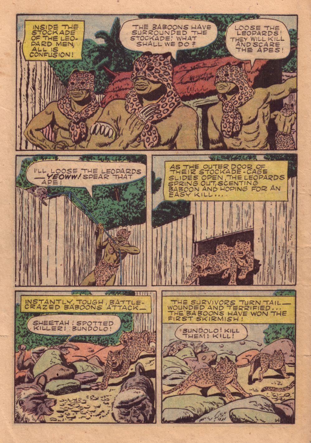 Read online Tarzan (1948) comic -  Issue #40 - 36