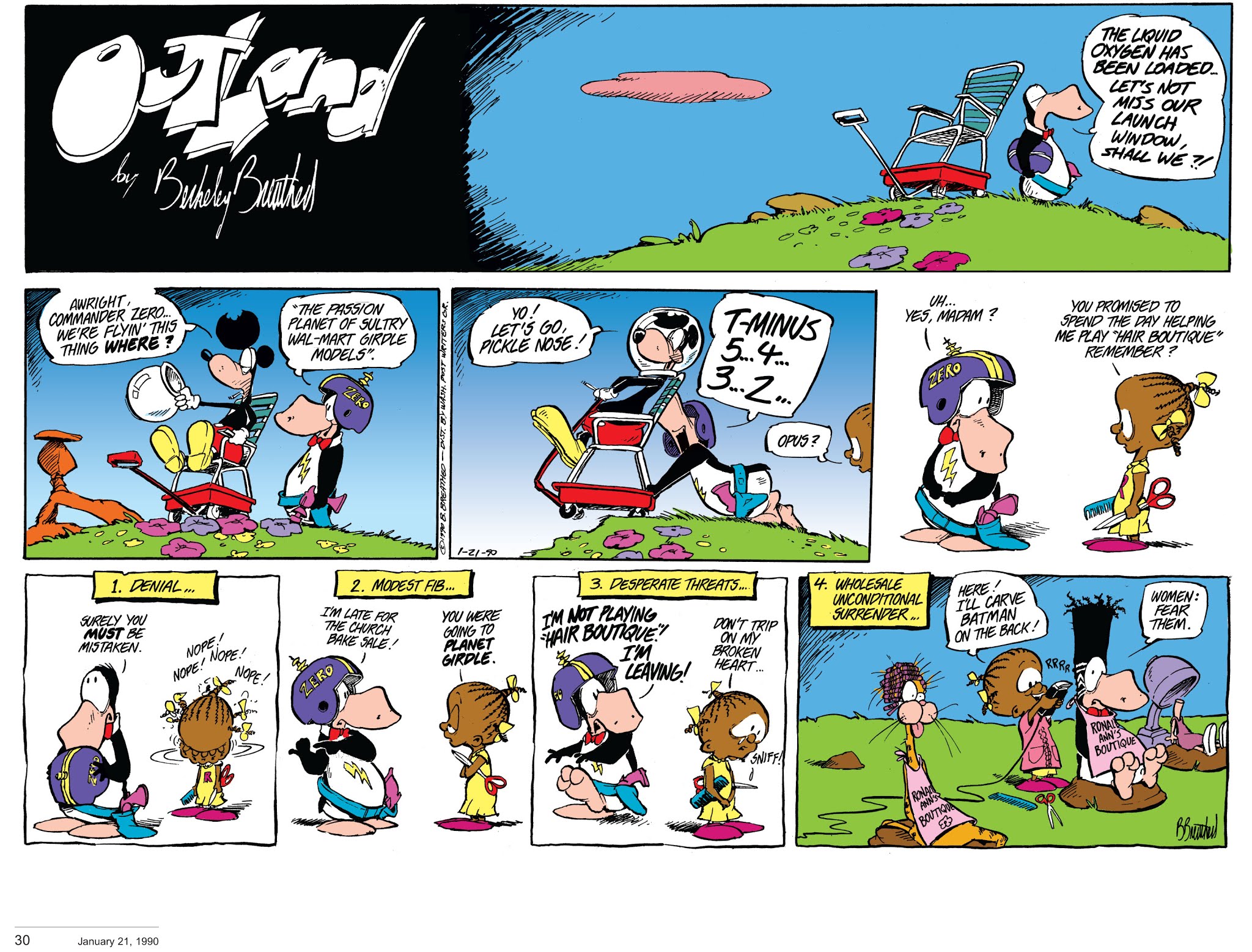 Read online Berkeley Breathed’s Outland comic -  Issue # TPB (Part 1) - 31