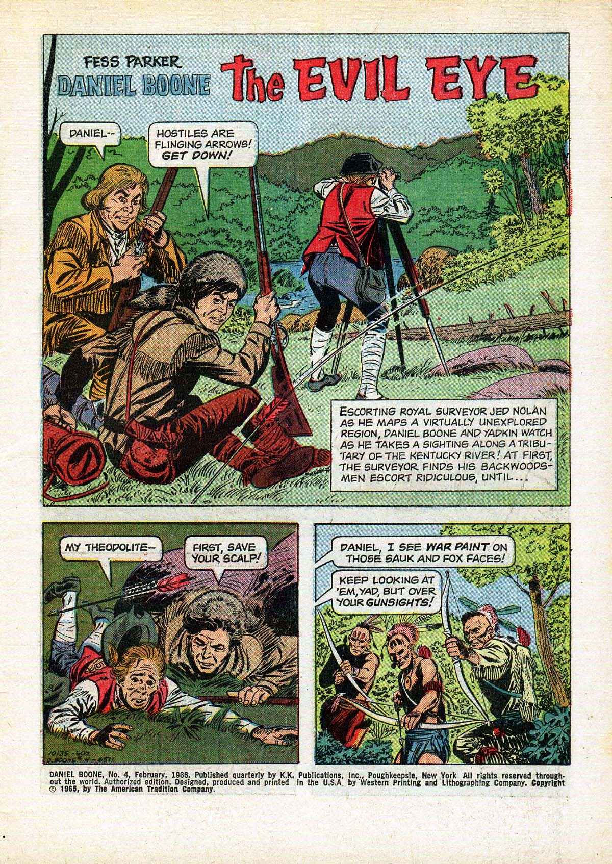 Read online Daniel Boone comic -  Issue #4 - 3
