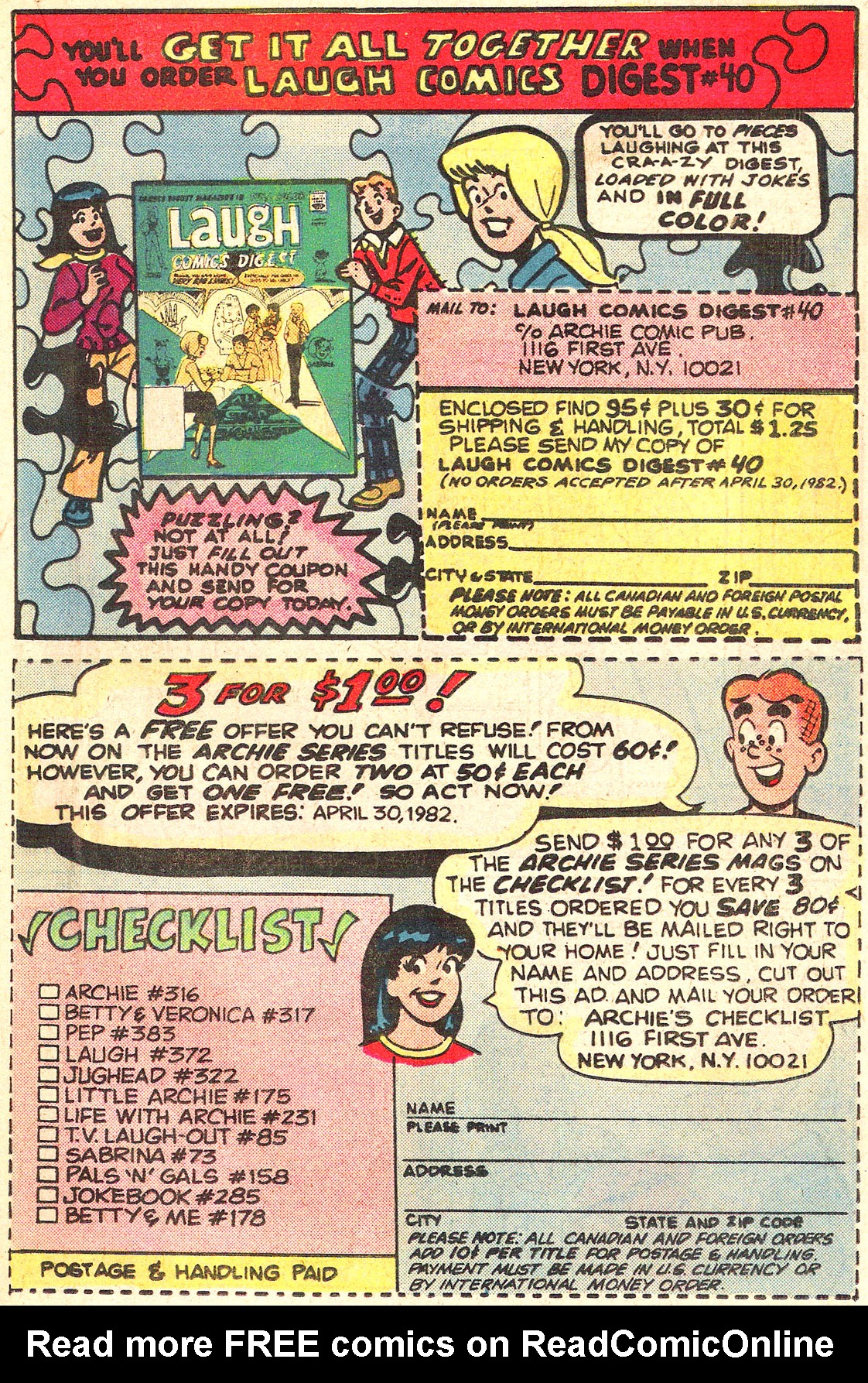 Read online Archie's Girls Betty and Veronica comic -  Issue #316 - 19