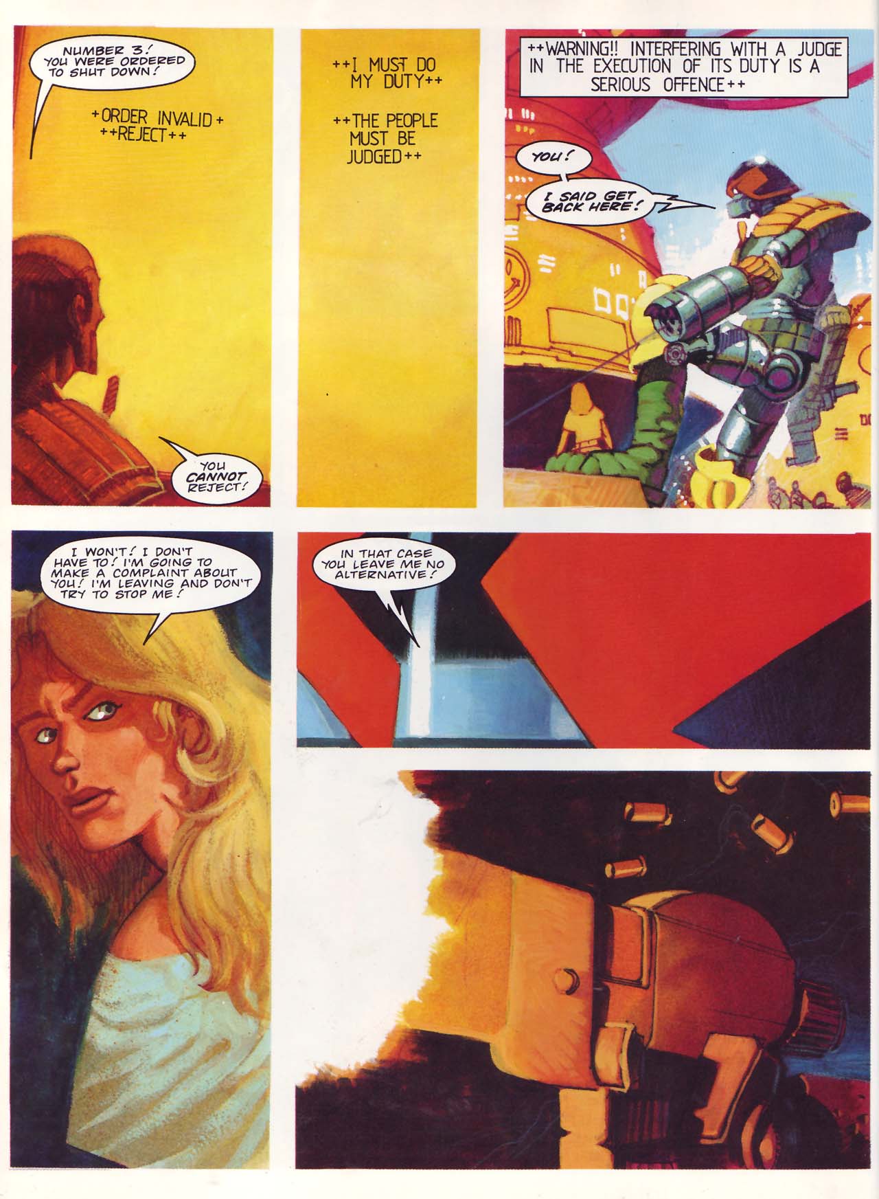 Read online Judge Dredd: Mechanismo comic -  Issue # TPB - 49