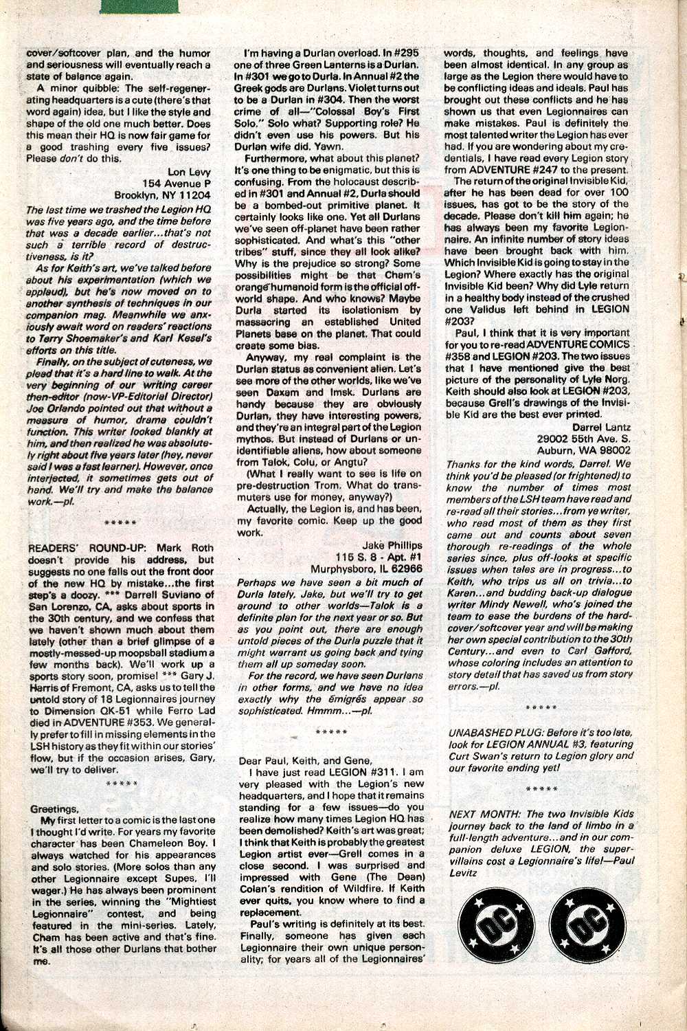 Read online Tales of the Legion comic -  Issue #316 - 26