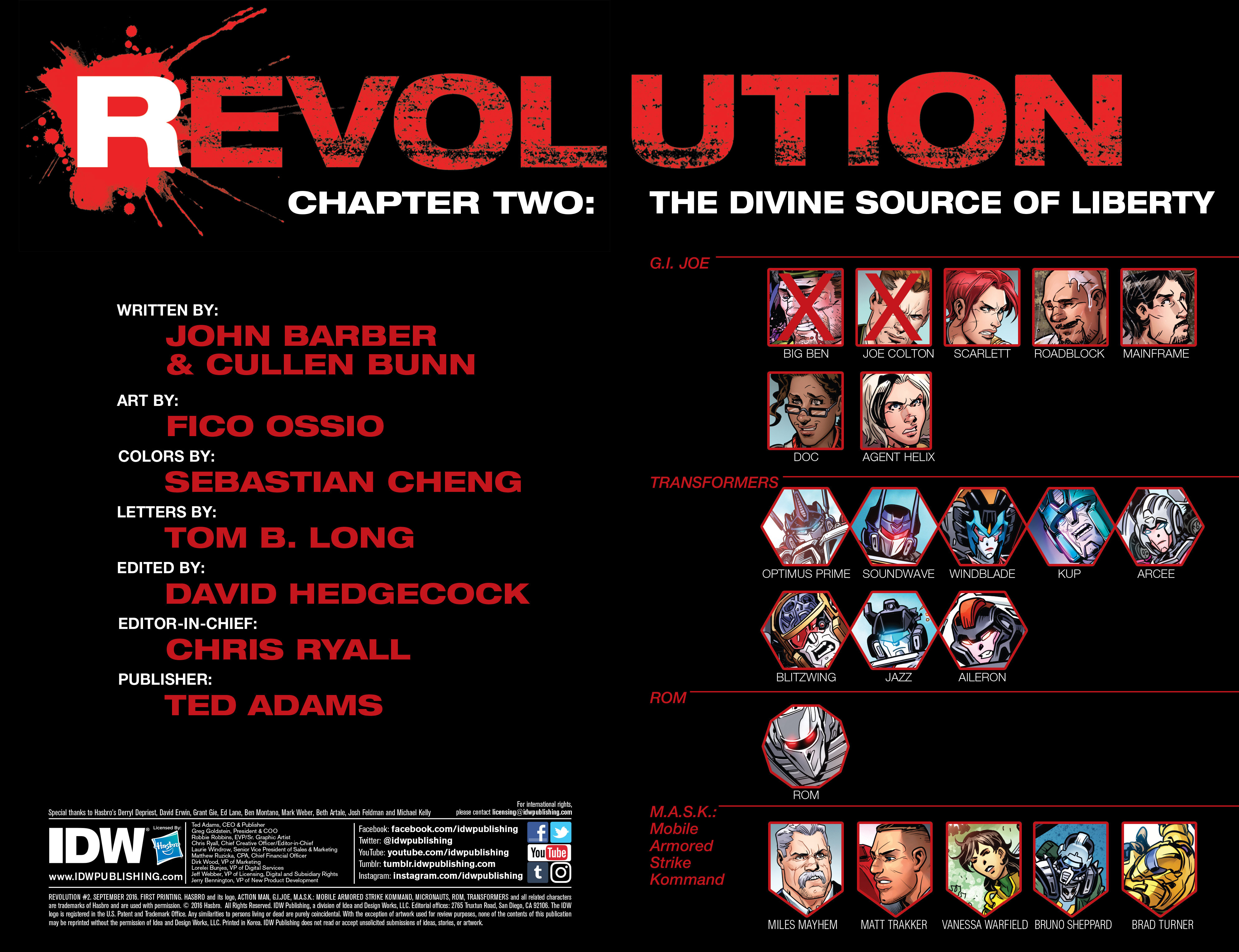 Read online Revolution comic -  Issue #2 - 2