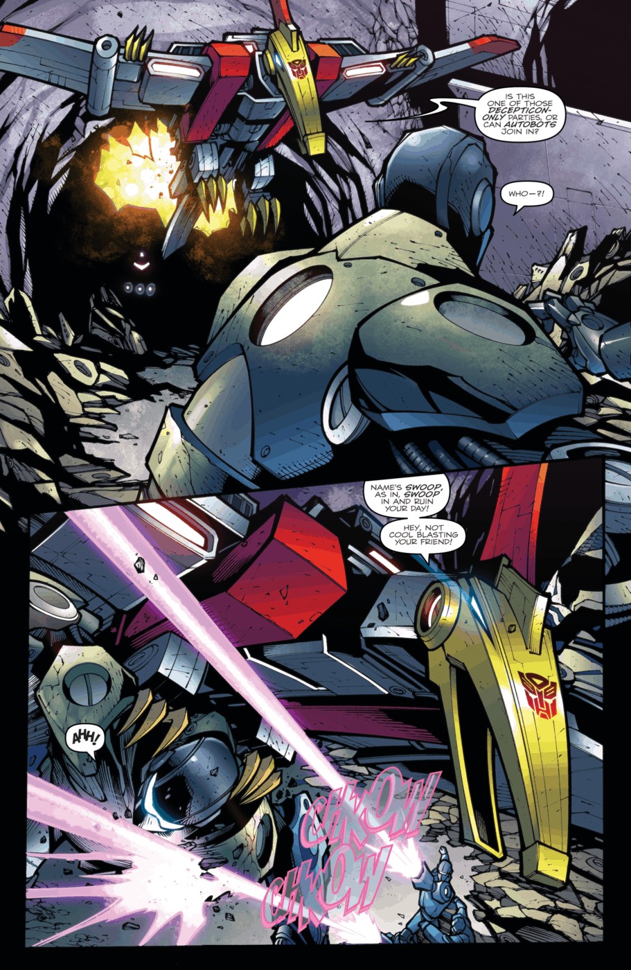Read online Transformers Prime: Beast Hunters comic -  Issue #3 - 7