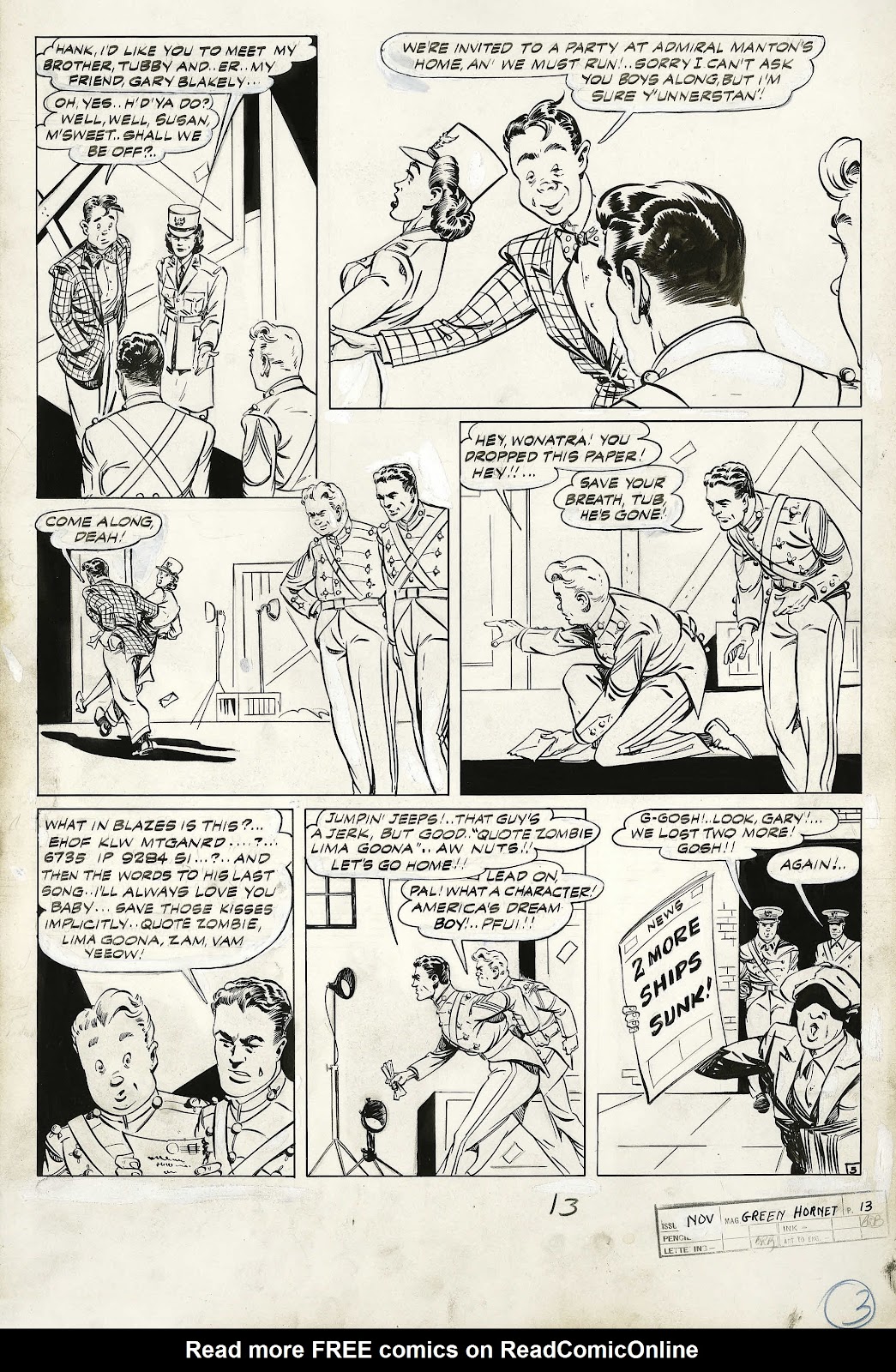 Green Hornet Comics issue 21 - Page 21