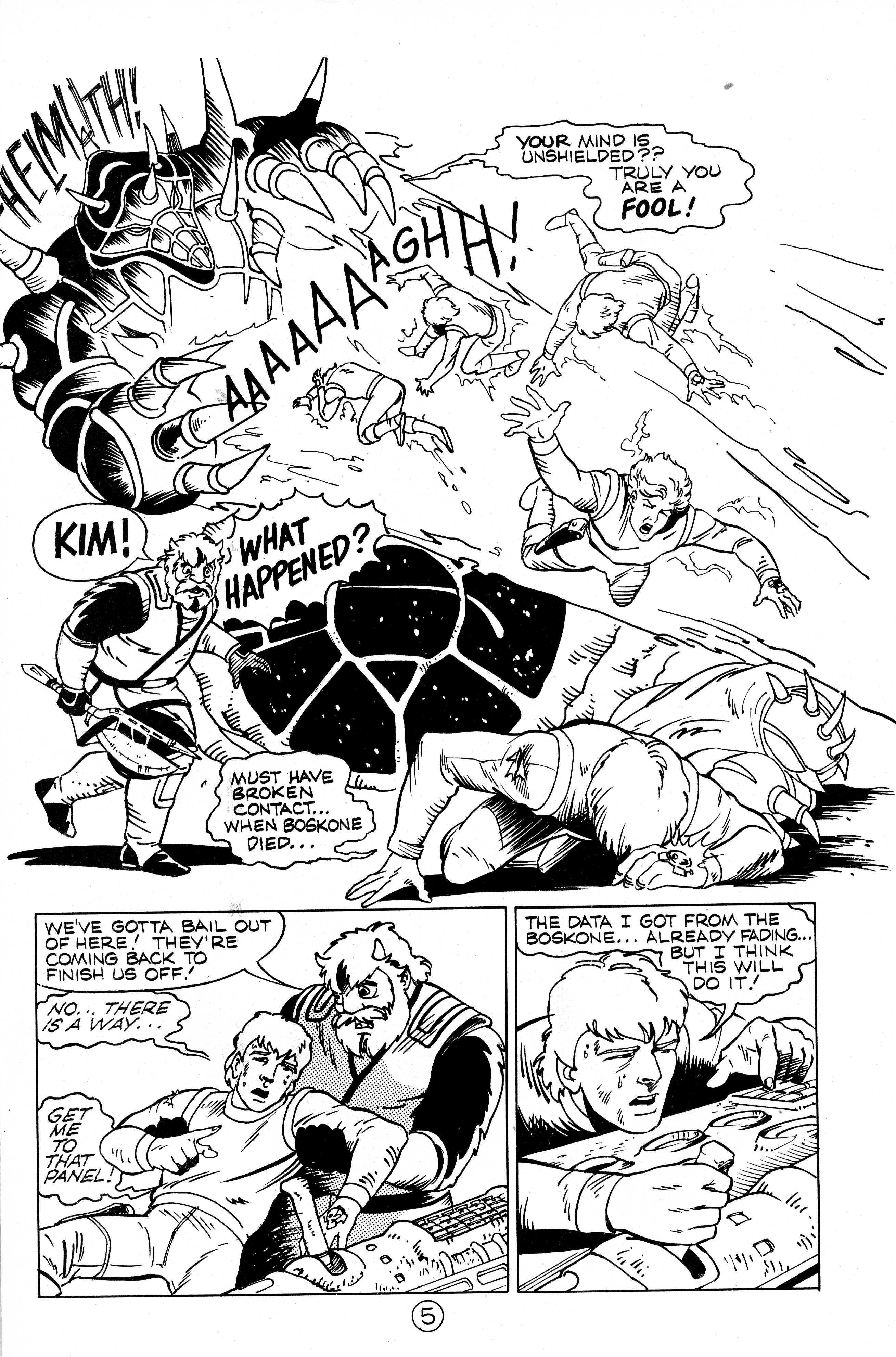 Read online Lensman: War of the Galaxies comic -  Issue #3 - 7