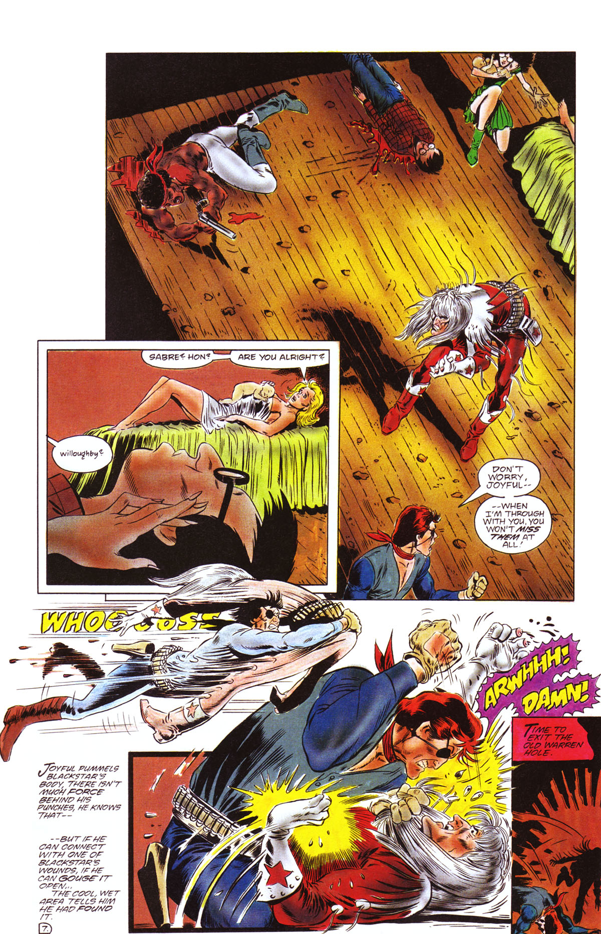 Read online Sabre comic -  Issue #9 - 10