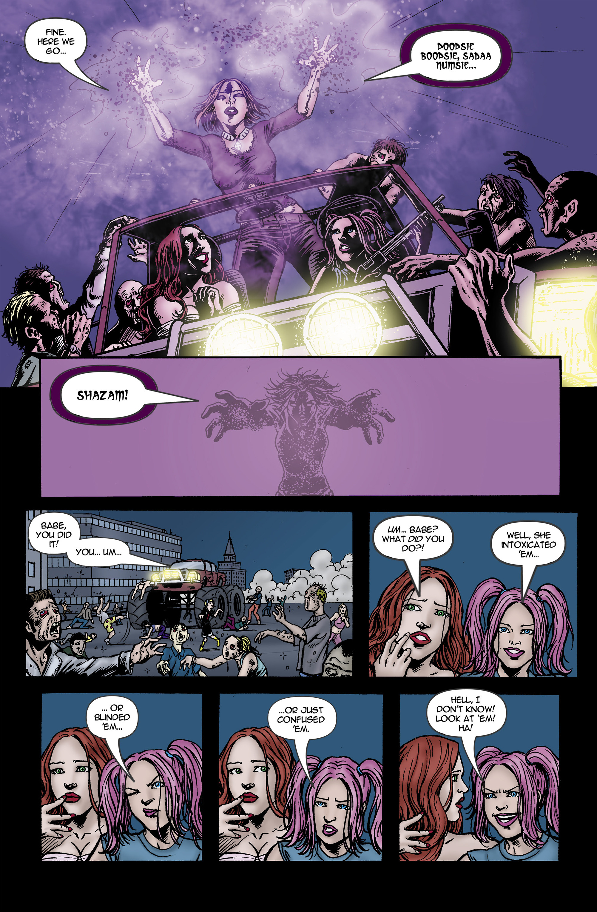 Read online Chaos Campus: Sorority Girls Vs. Zombies comic -  Issue #13 - 17