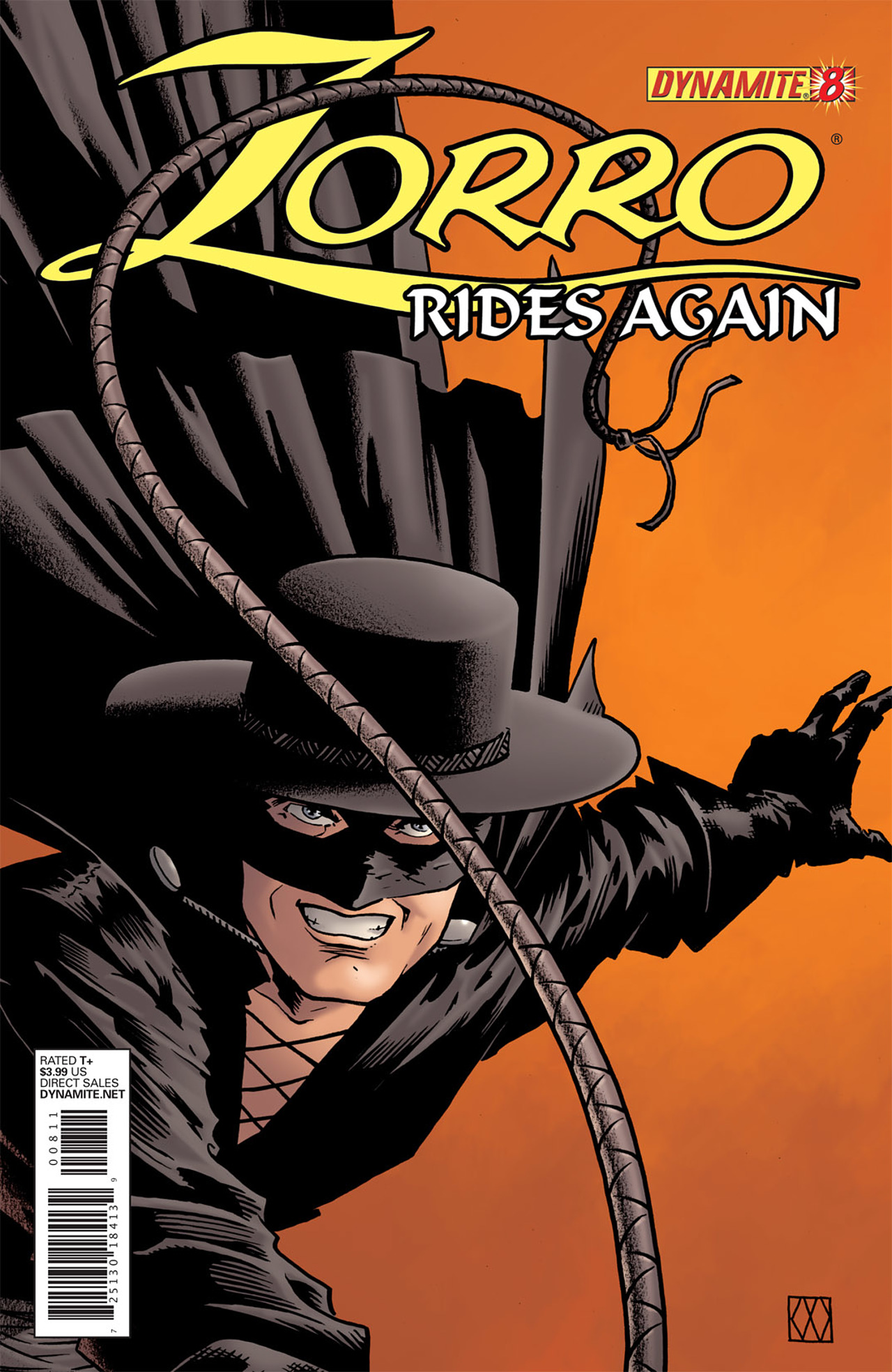 Read online Zorro Rides Again comic -  Issue #8 - 1