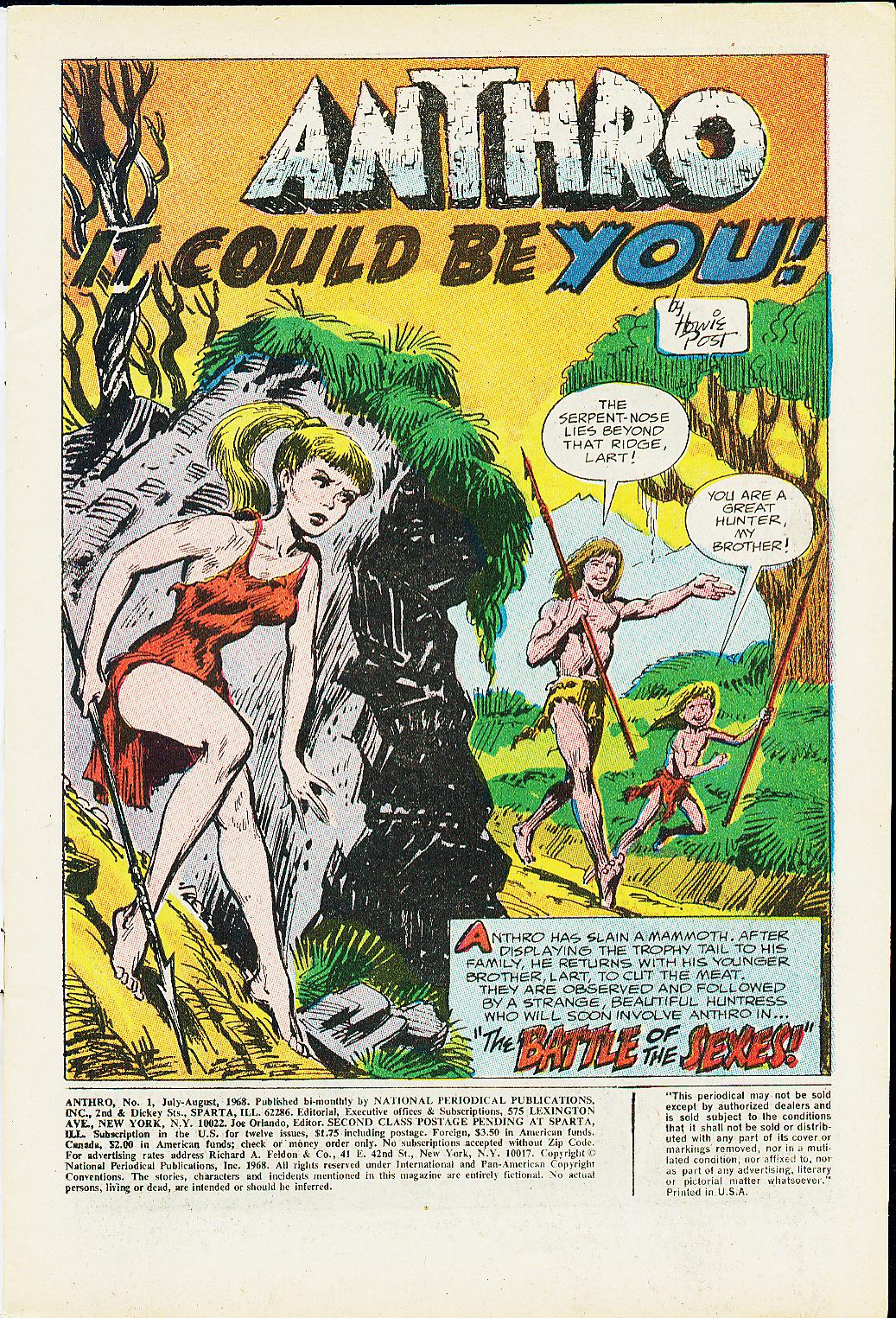 Read online Anthro comic -  Issue #1 - 3