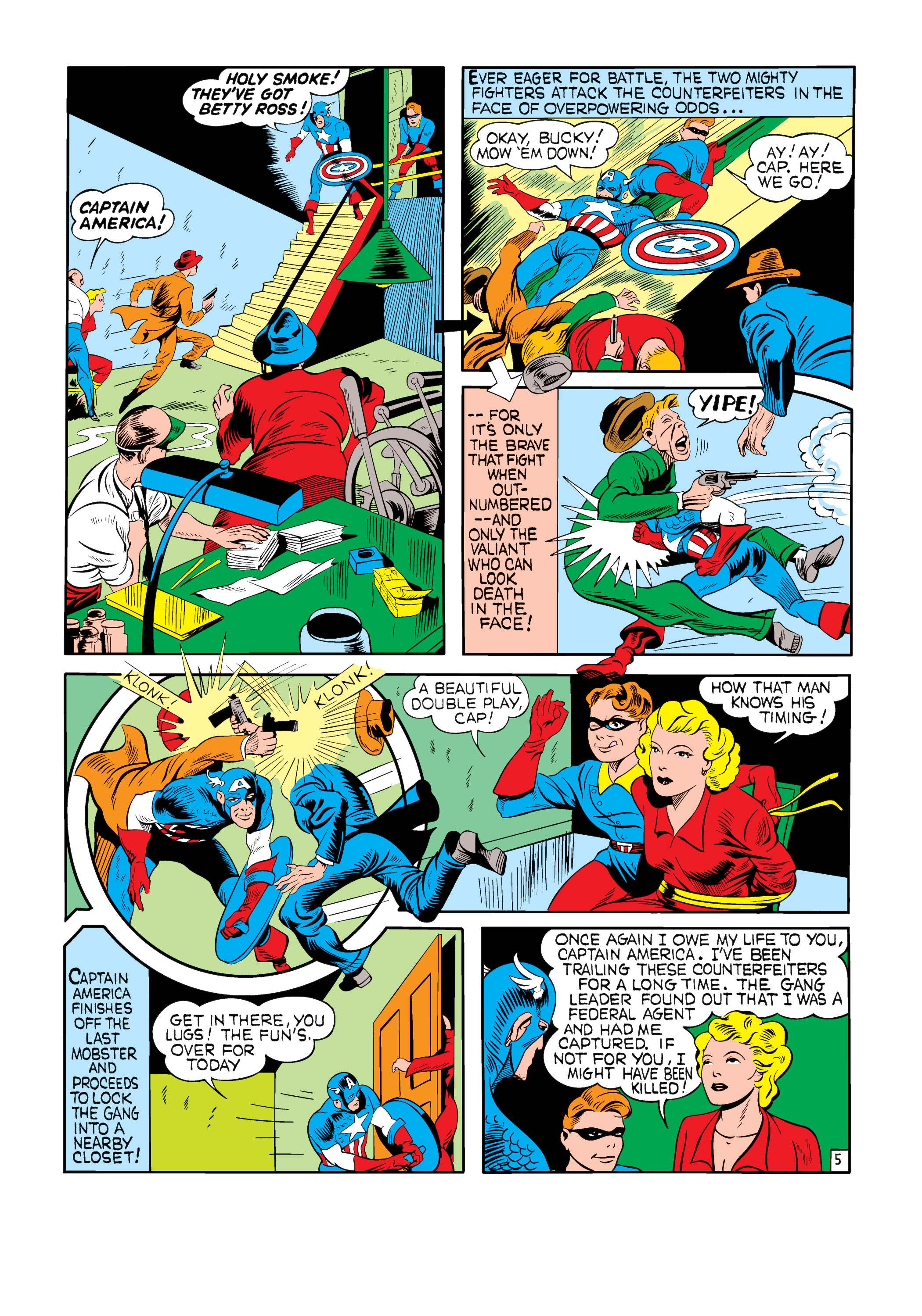 Read online Marvel Masterworks: Golden Age Captain America comic -  Issue # TPB 1 (Part 3) - 39
