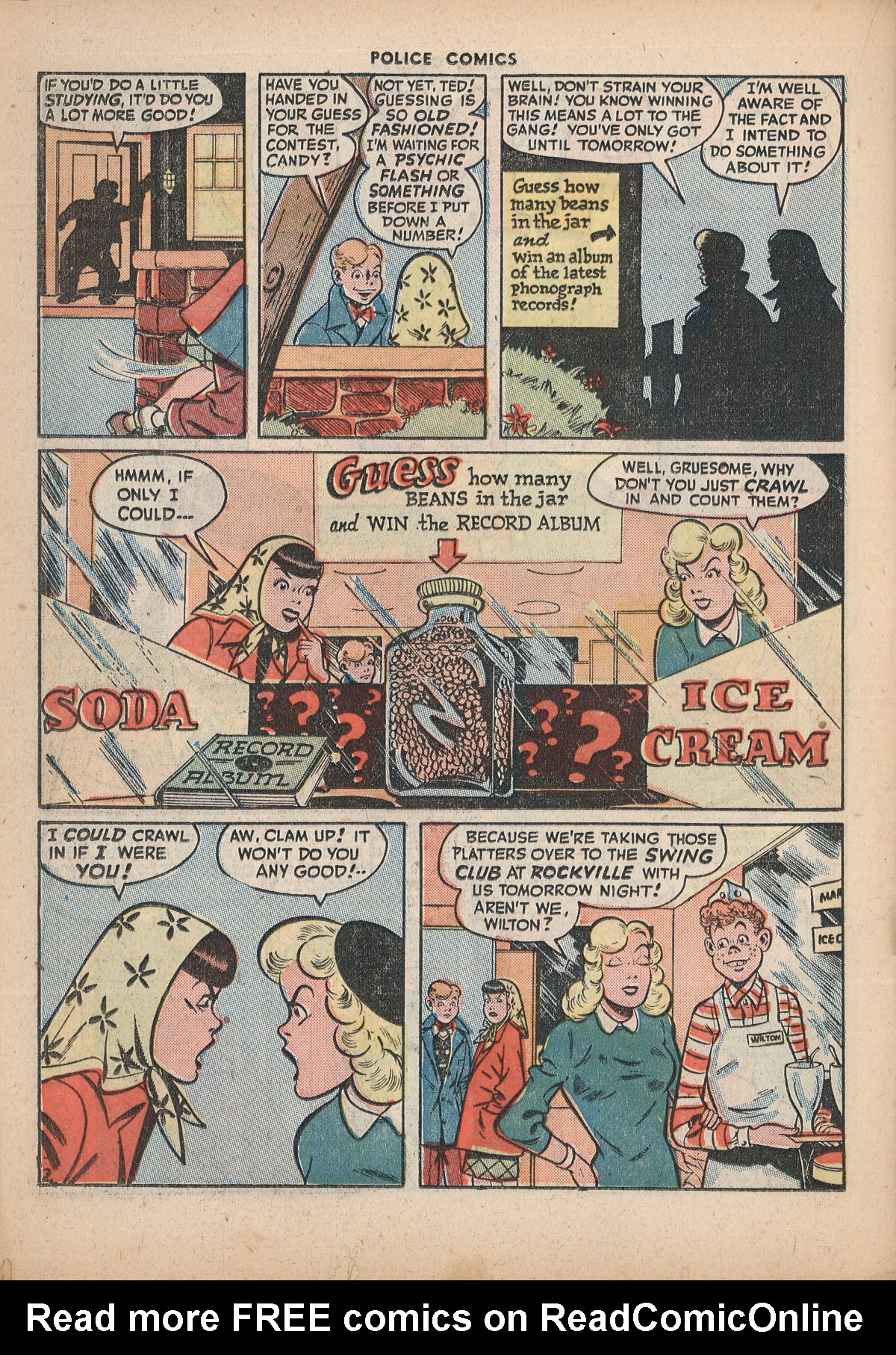 Read online Police Comics comic -  Issue #55 - 32