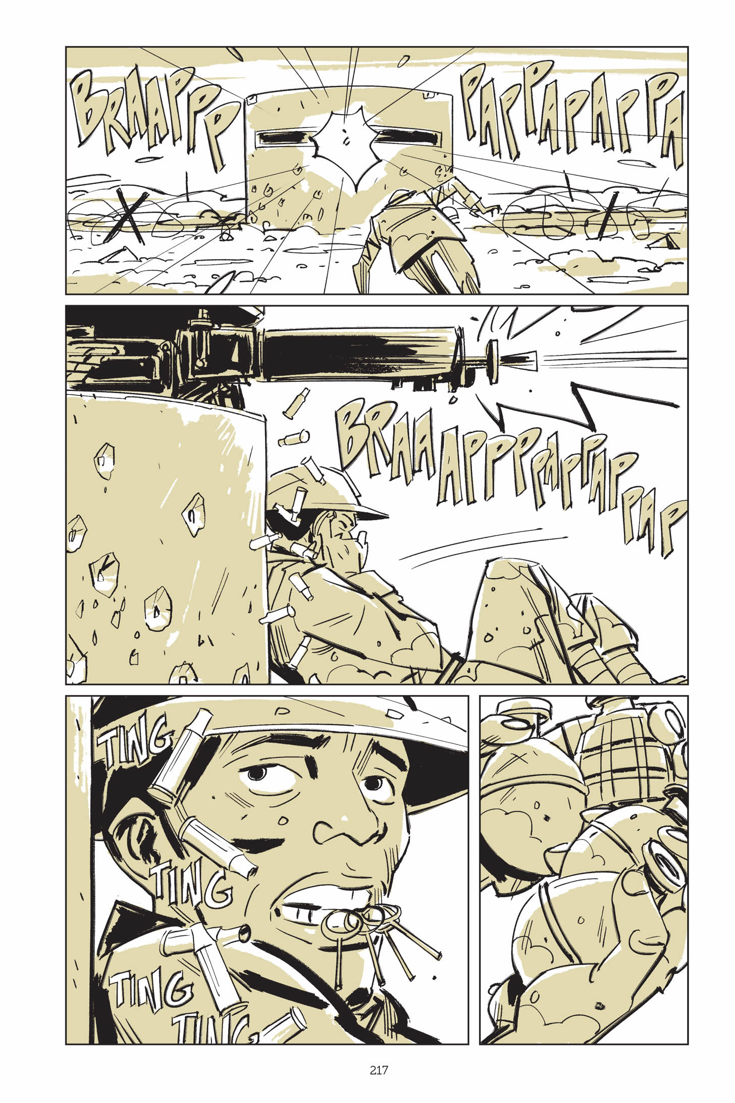 Read online Now Let Me Fly: A Portrait of Eugene Bullard comic -  Issue # TPB (Part 3) - 17