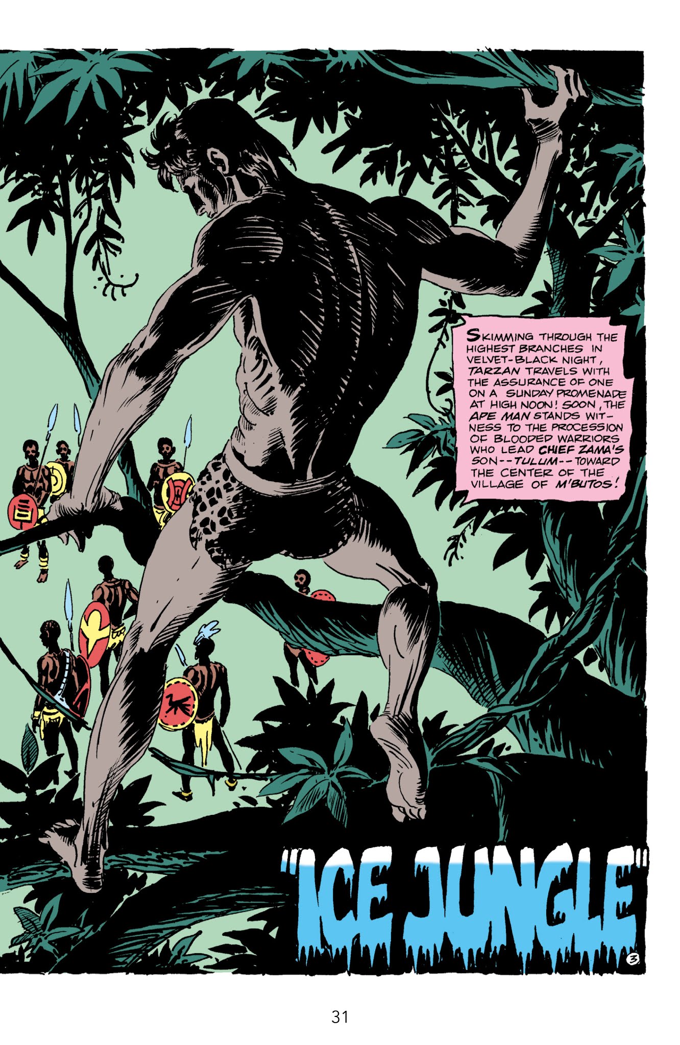 Read online Edgar Rice Burroughs' Tarzan The Joe Kubert Years comic -  Issue # TPB 3 (Part 1) - 33