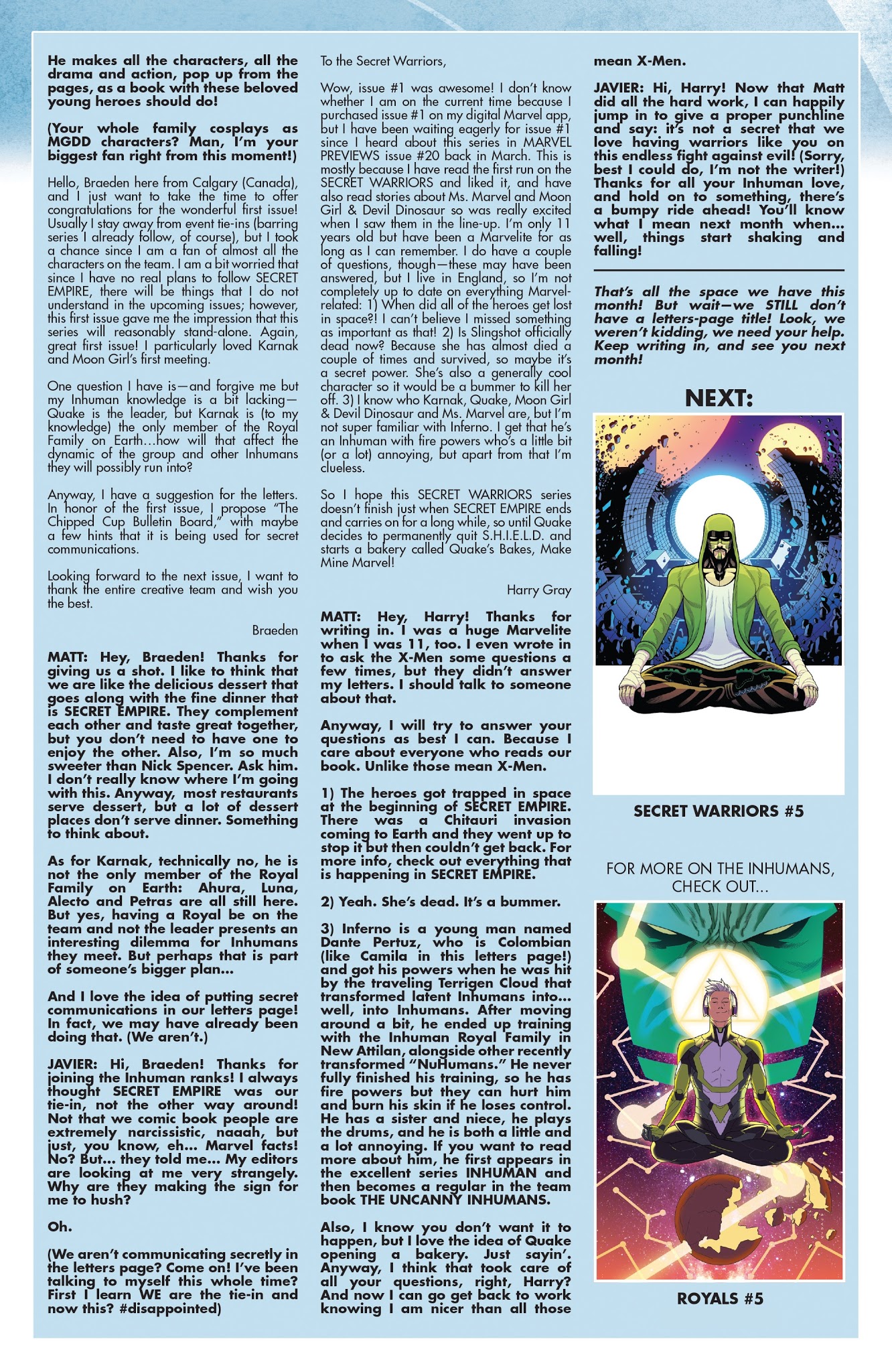 Read online Secret Warriors (2017) comic -  Issue #4 - 25