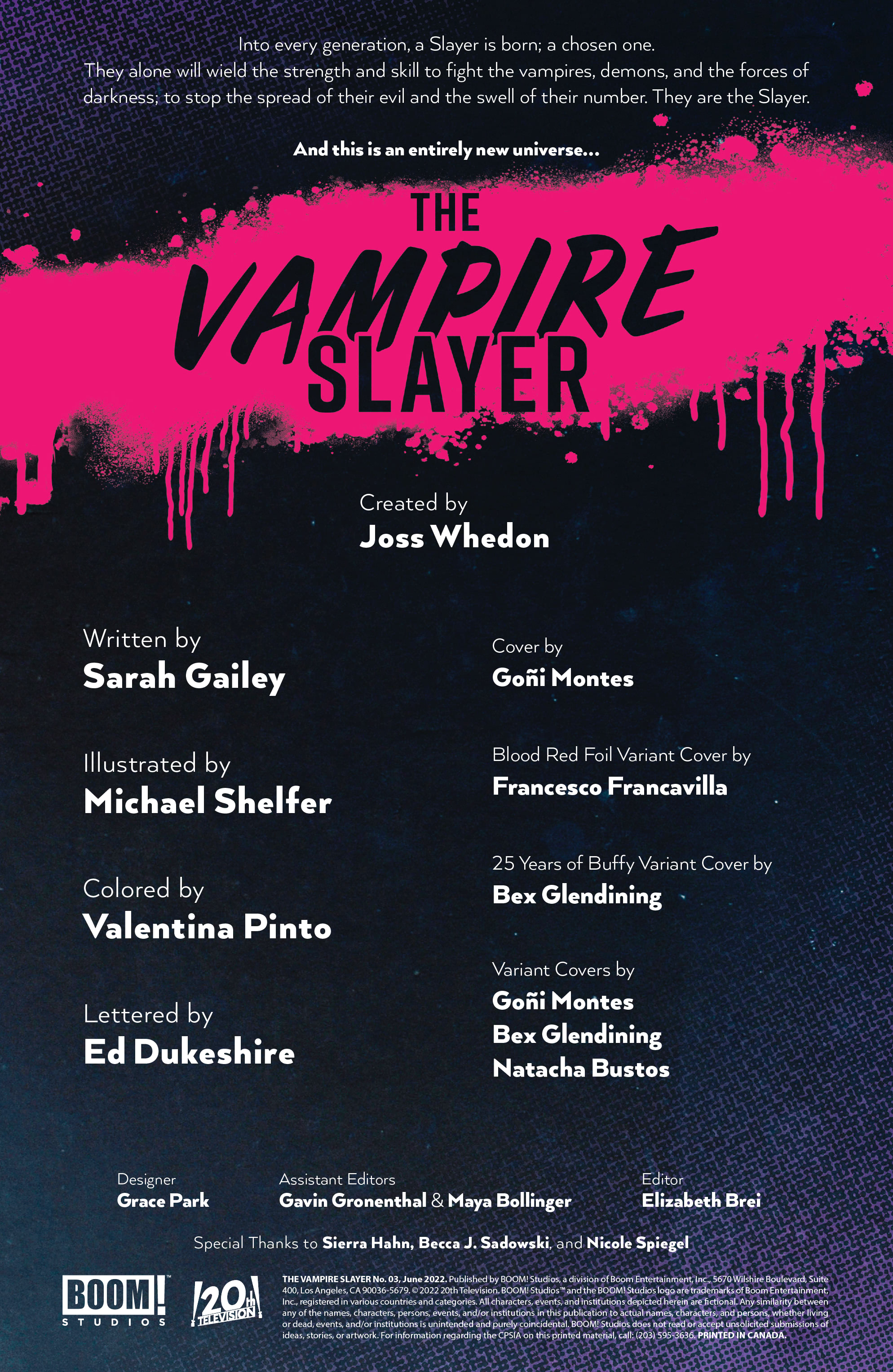 Read online The Vampire Slayer comic -  Issue #3 - 2