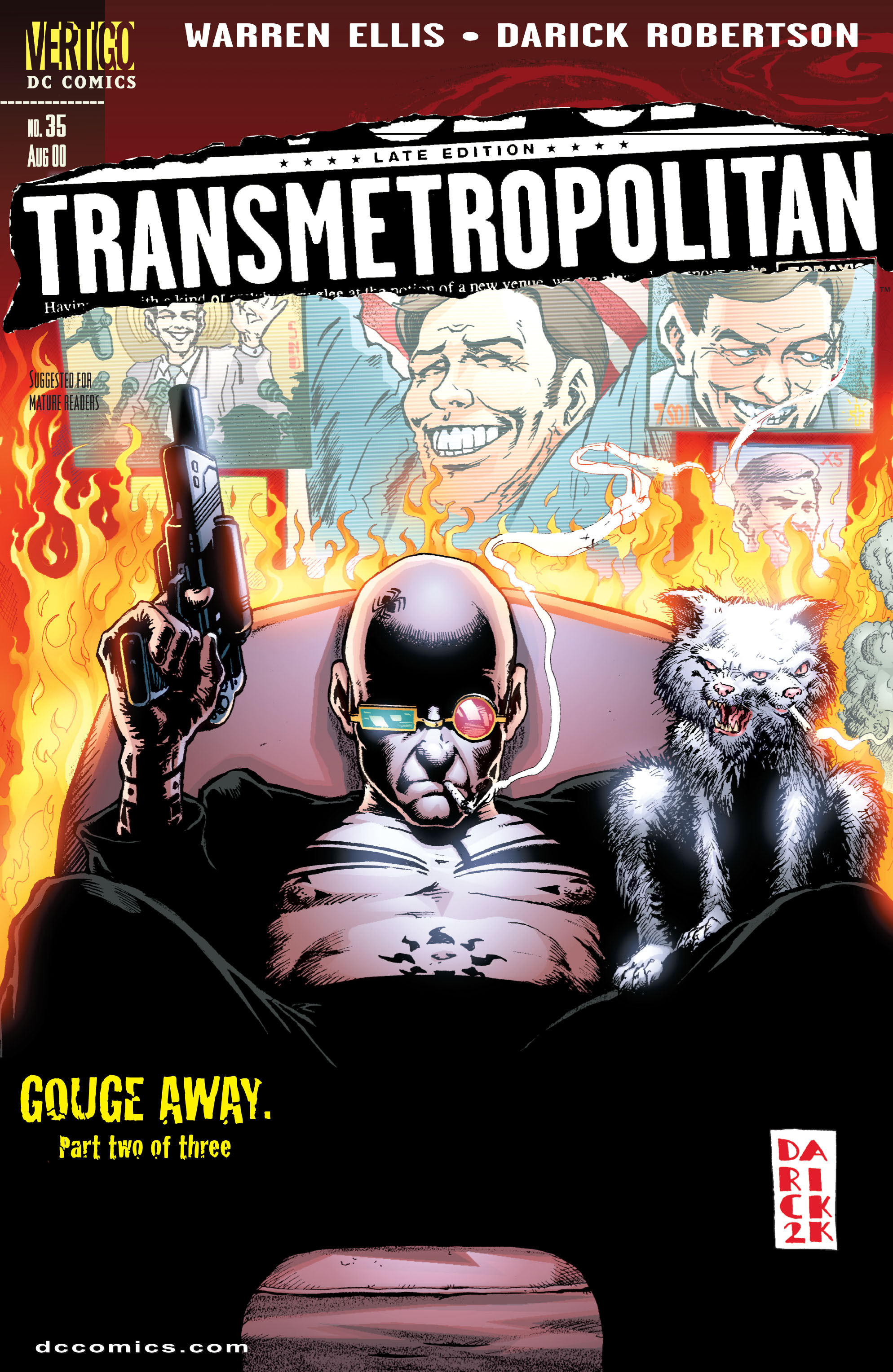 Read online Transmetropolitan comic -  Issue #35 - 1