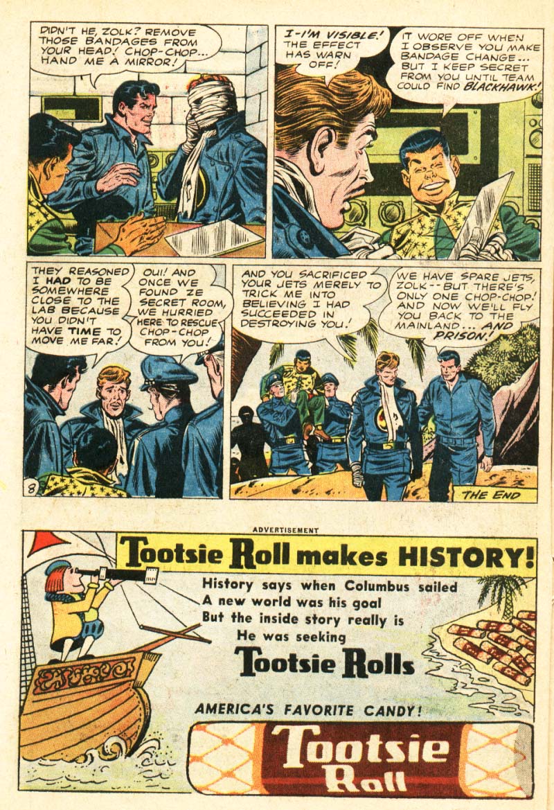 Read online Blackhawk (1957) comic -  Issue #162 - 9