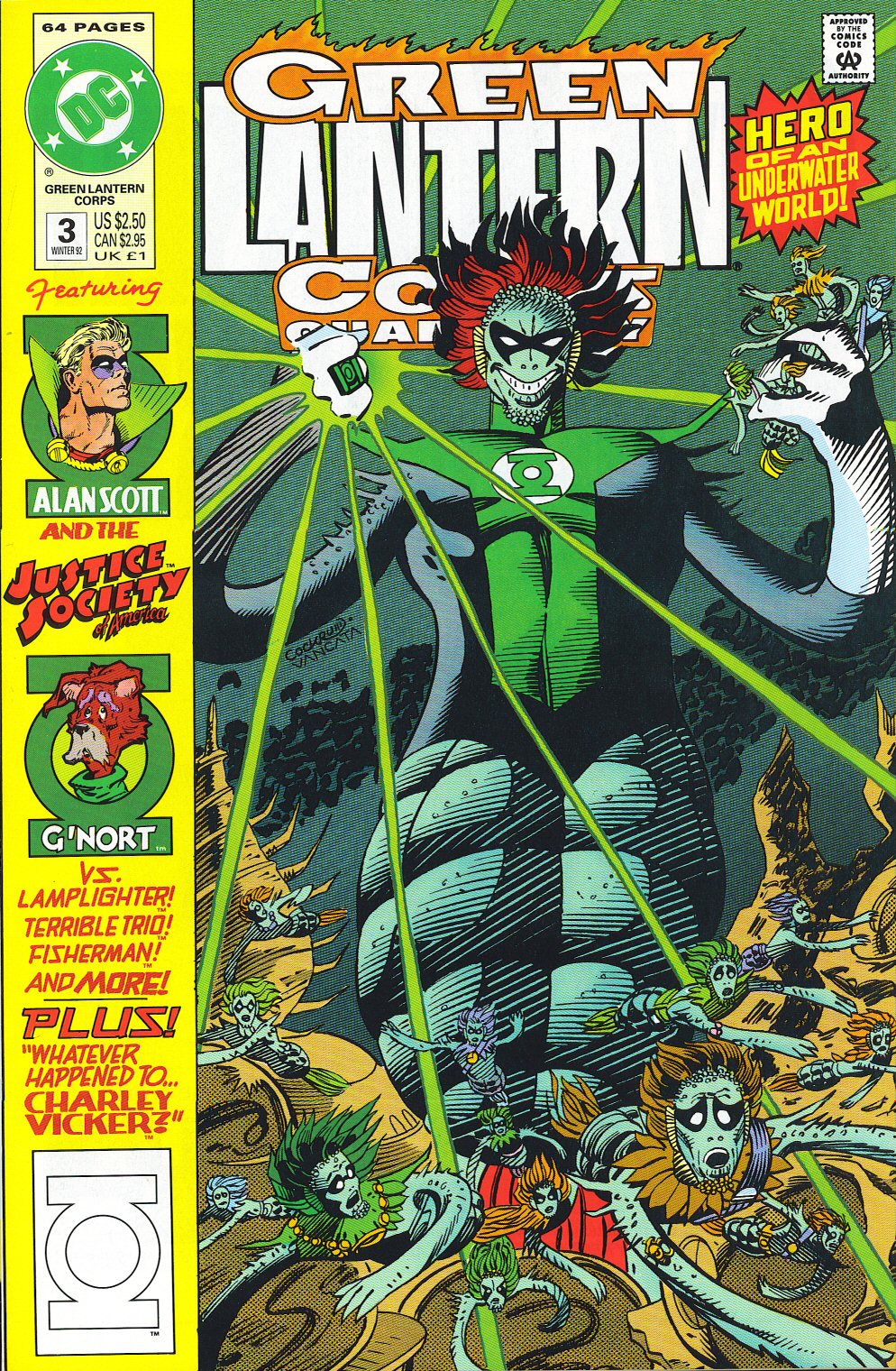 Read online Green Lantern Corps Quarterly comic -  Issue #3 - 1