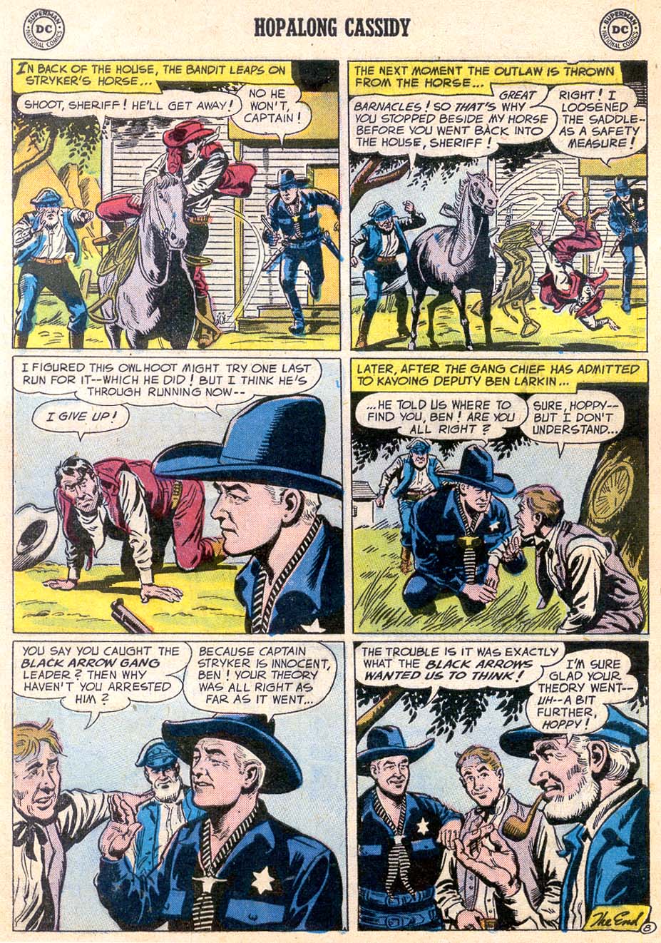 Read online Hopalong Cassidy comic -  Issue #122 - 32