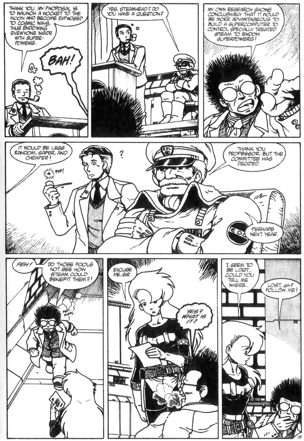Read online Ninja High School (1986) comic -  Issue #20 - 17