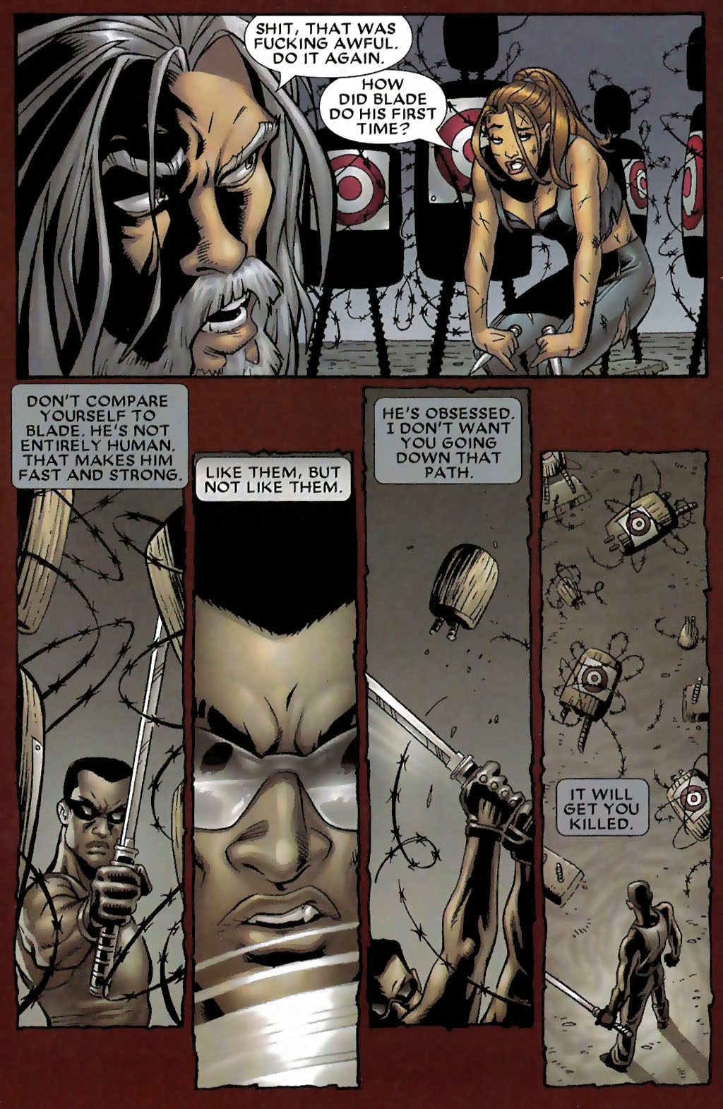 Read online Blade: Nightstalking comic -  Issue # Full - 9