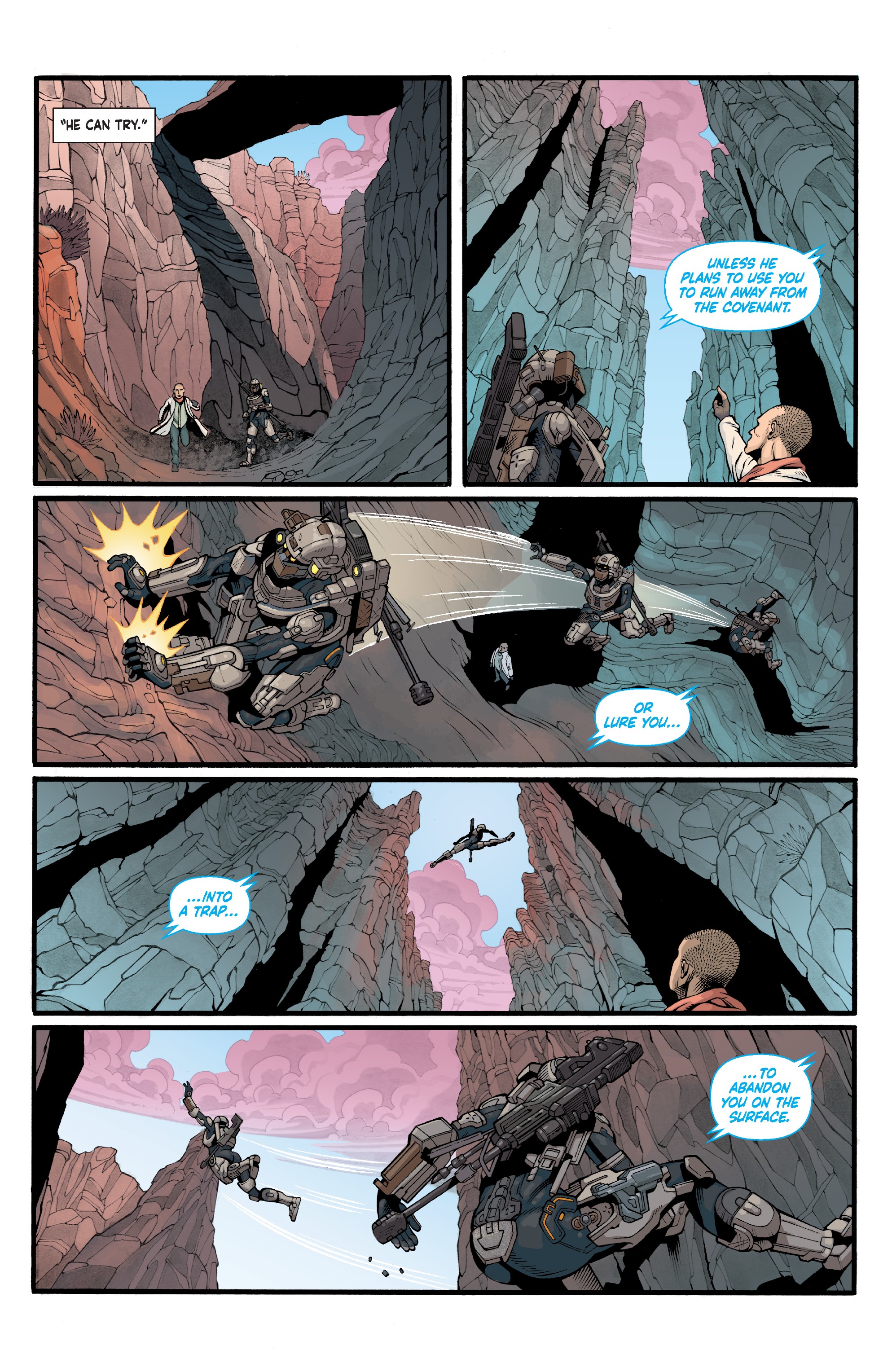 Read online Halo: Lone Wolf comic -  Issue #3 - 12
