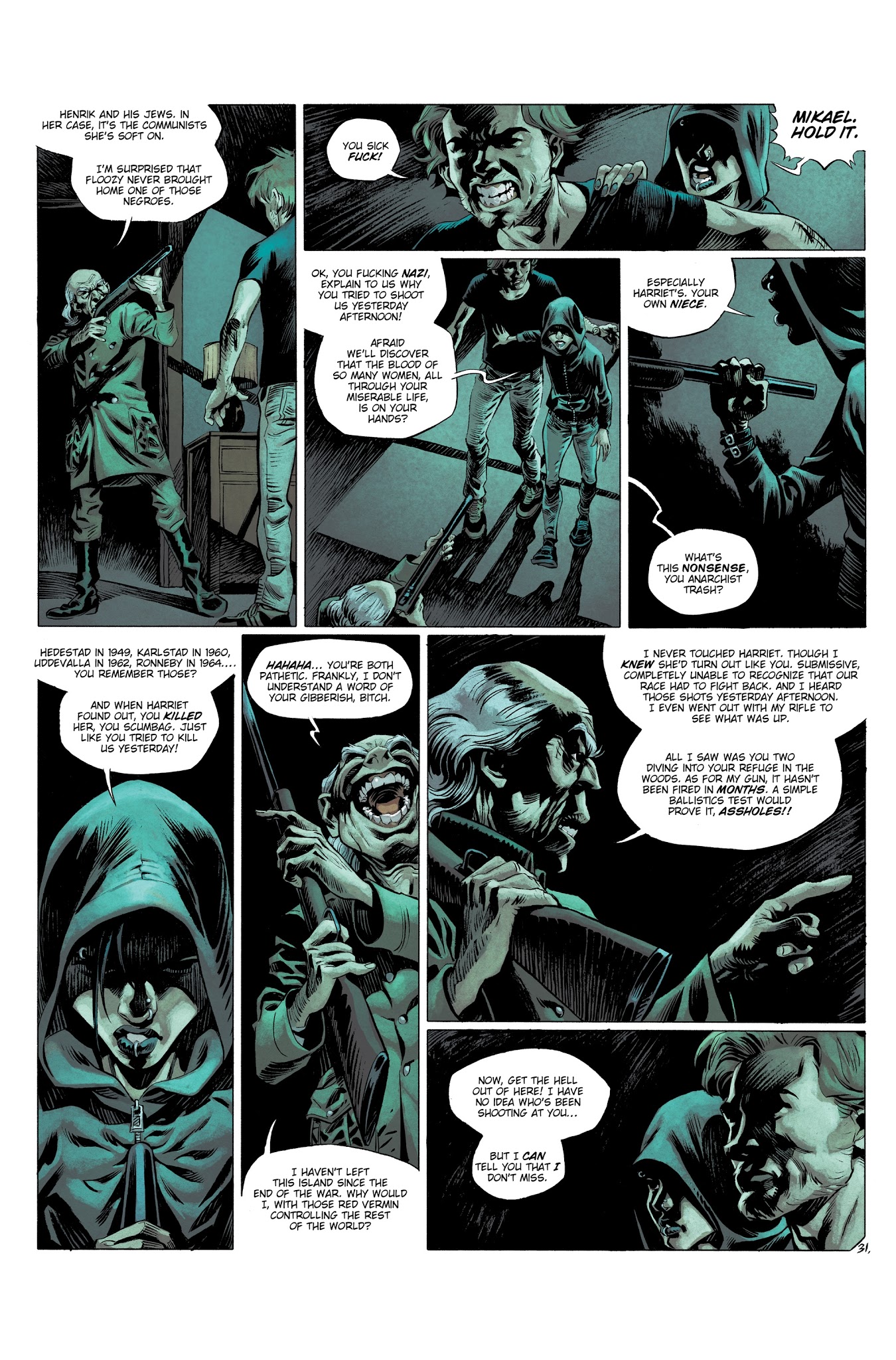 Read online Millennium: The Girl With the Dragon Tattoo comic -  Issue #2 - 34