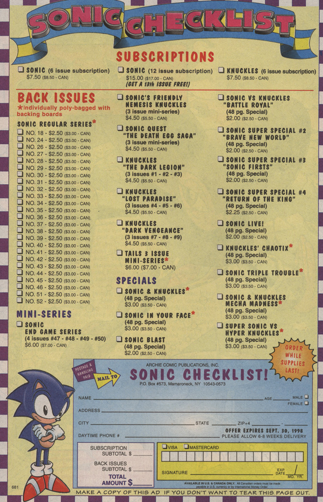 Read online Knuckles the Echidna comic -  Issue #15 - 34