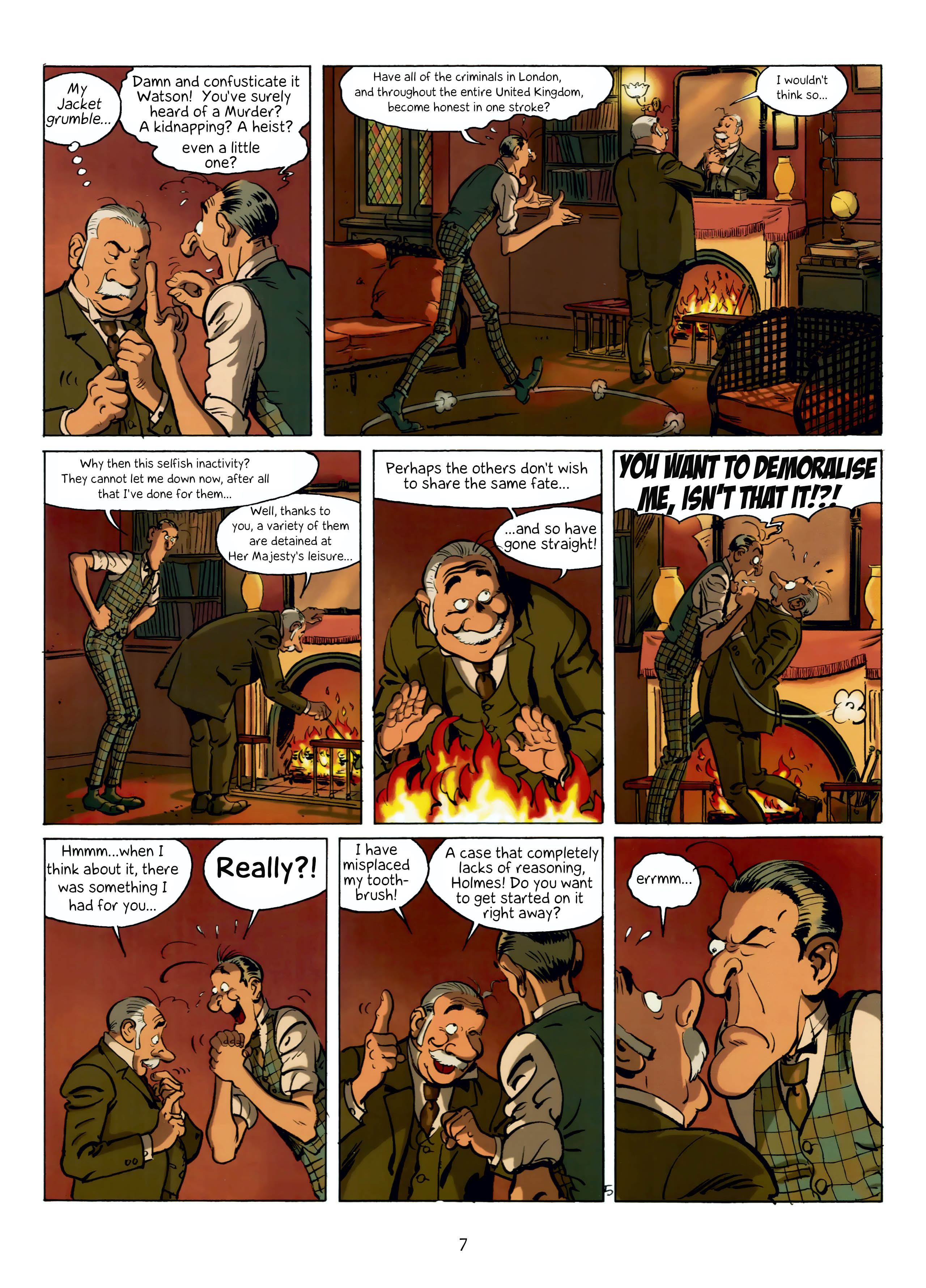 Read online Baker Street (2000) comic -  Issue #5 - 9